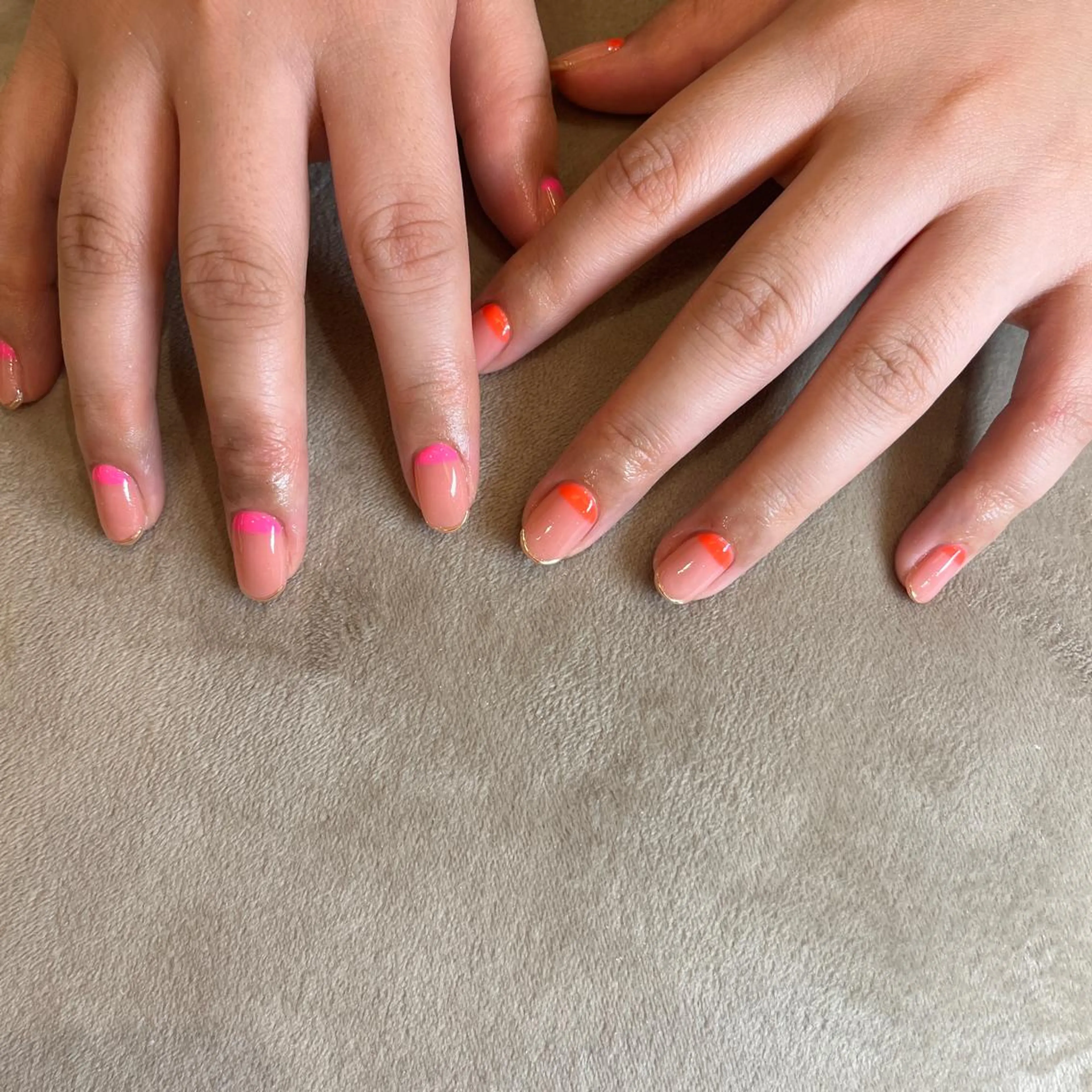 ネイル ミラーネイル 持ち込み フリーランス¨̮⃝ ネイリストOKADAのネイルデザイン