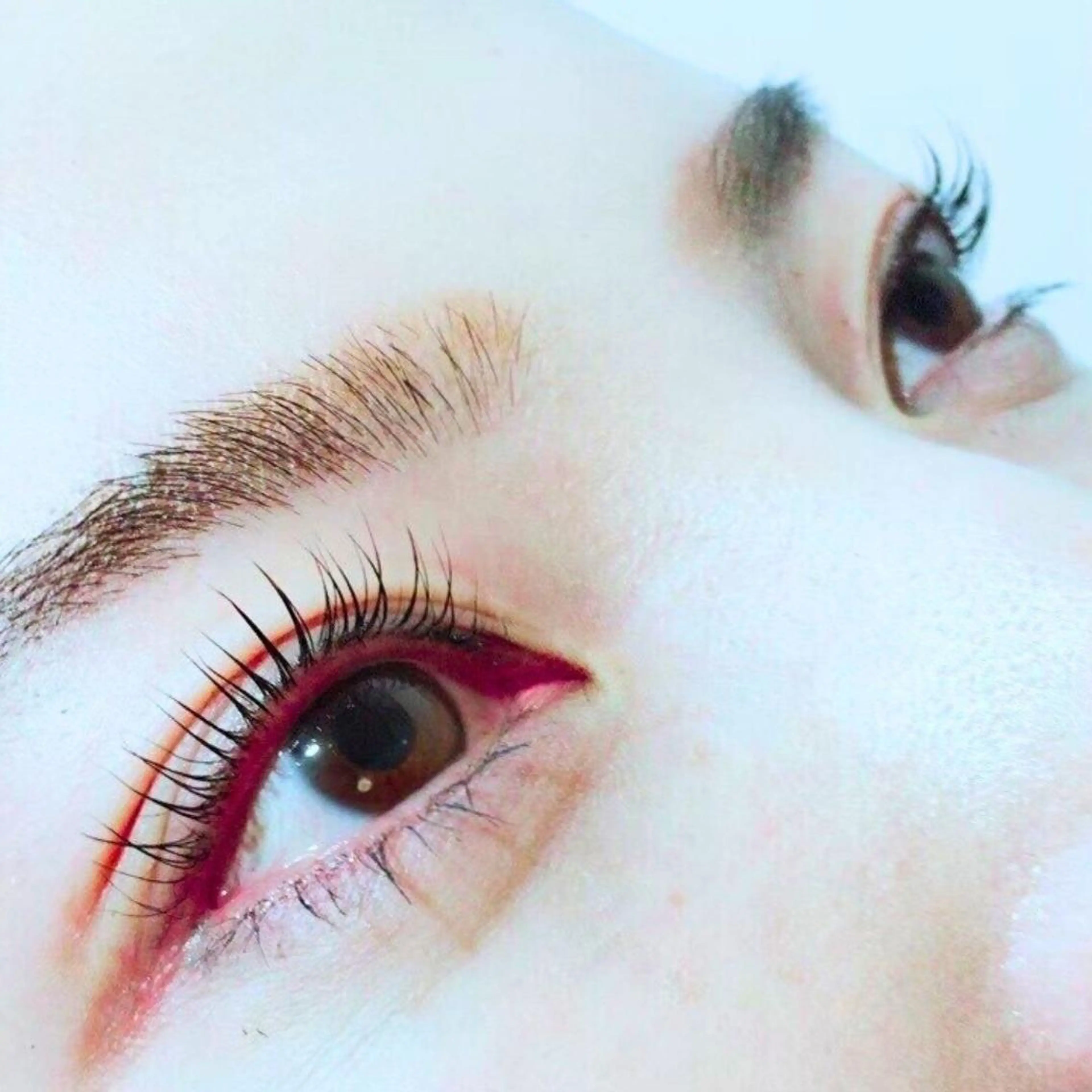 📍人気【眉wax＋選べるまつ毛パーマ】印象up💖眉毛、目元迷子の方には似合うデザインもご提案✨の写真