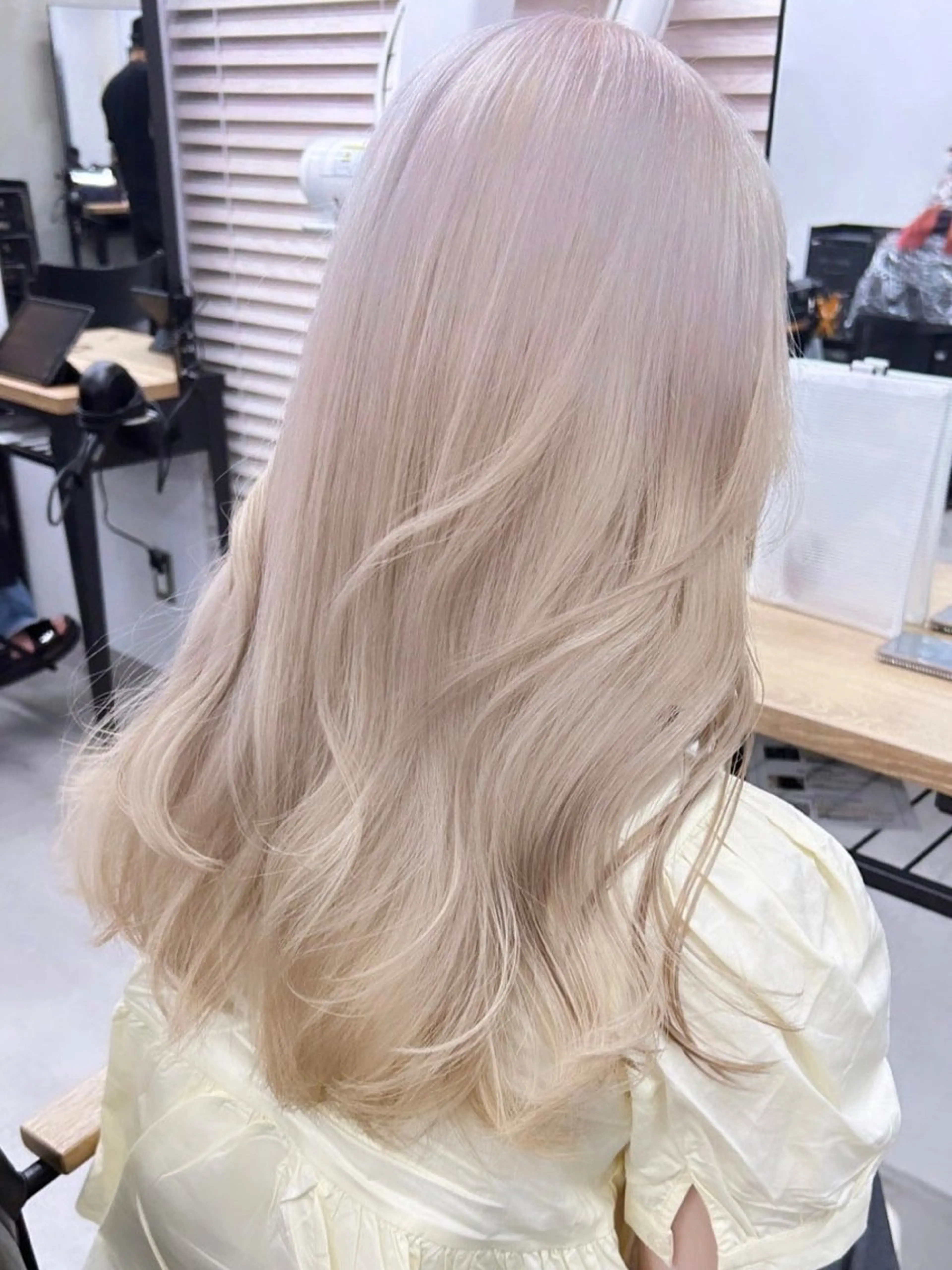 ロング カラー ヘアアレンジ 🫧透明感カラー/ ナルハ🫧のヘアスタイル