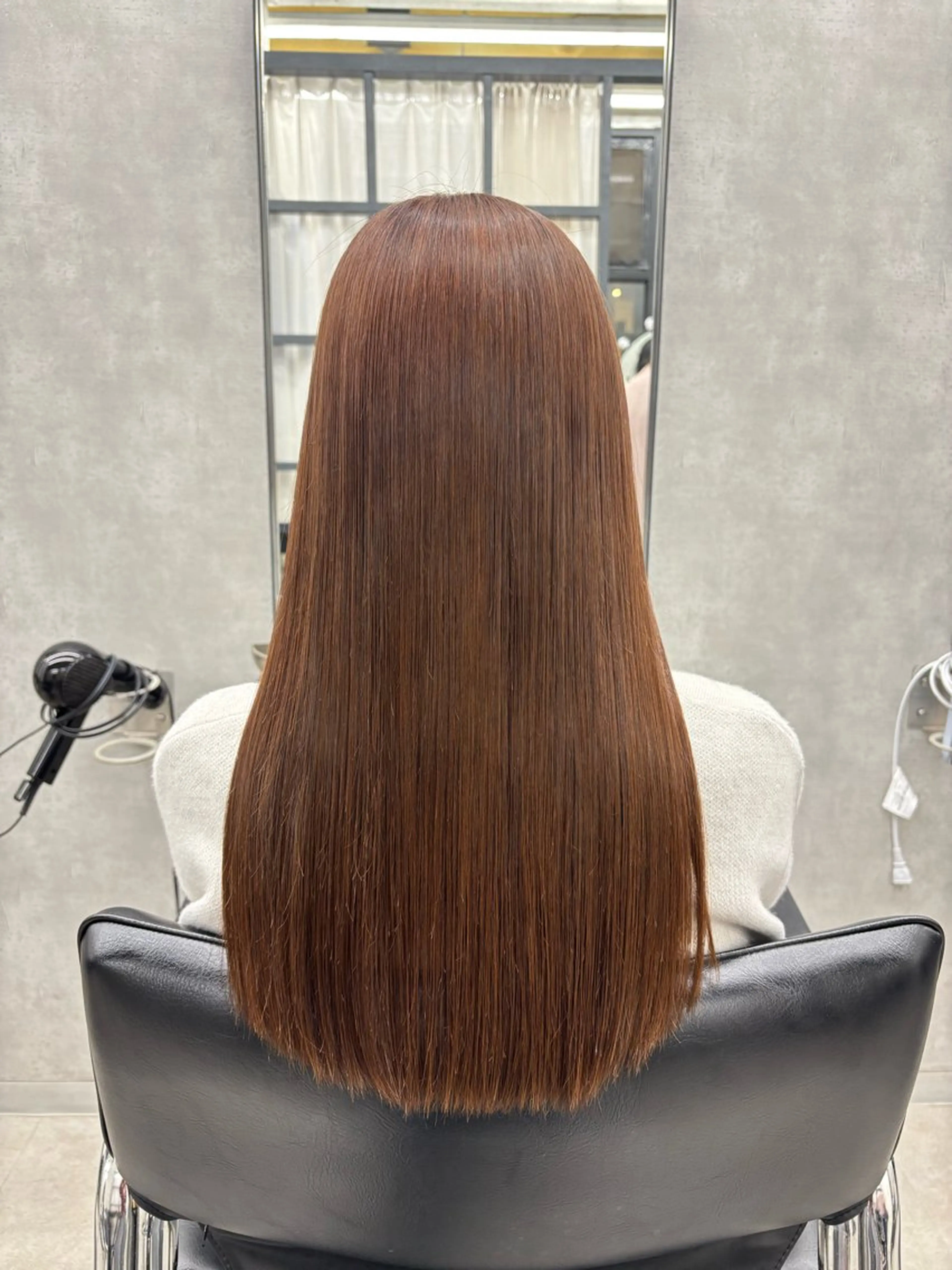 ロング カラー 髪質改善 縮毛矯正 トリートメント 縮毛矯正 トリートメント すぐ巻ける縮毛矯正 🍀勝倉　麗のヘアスタイル