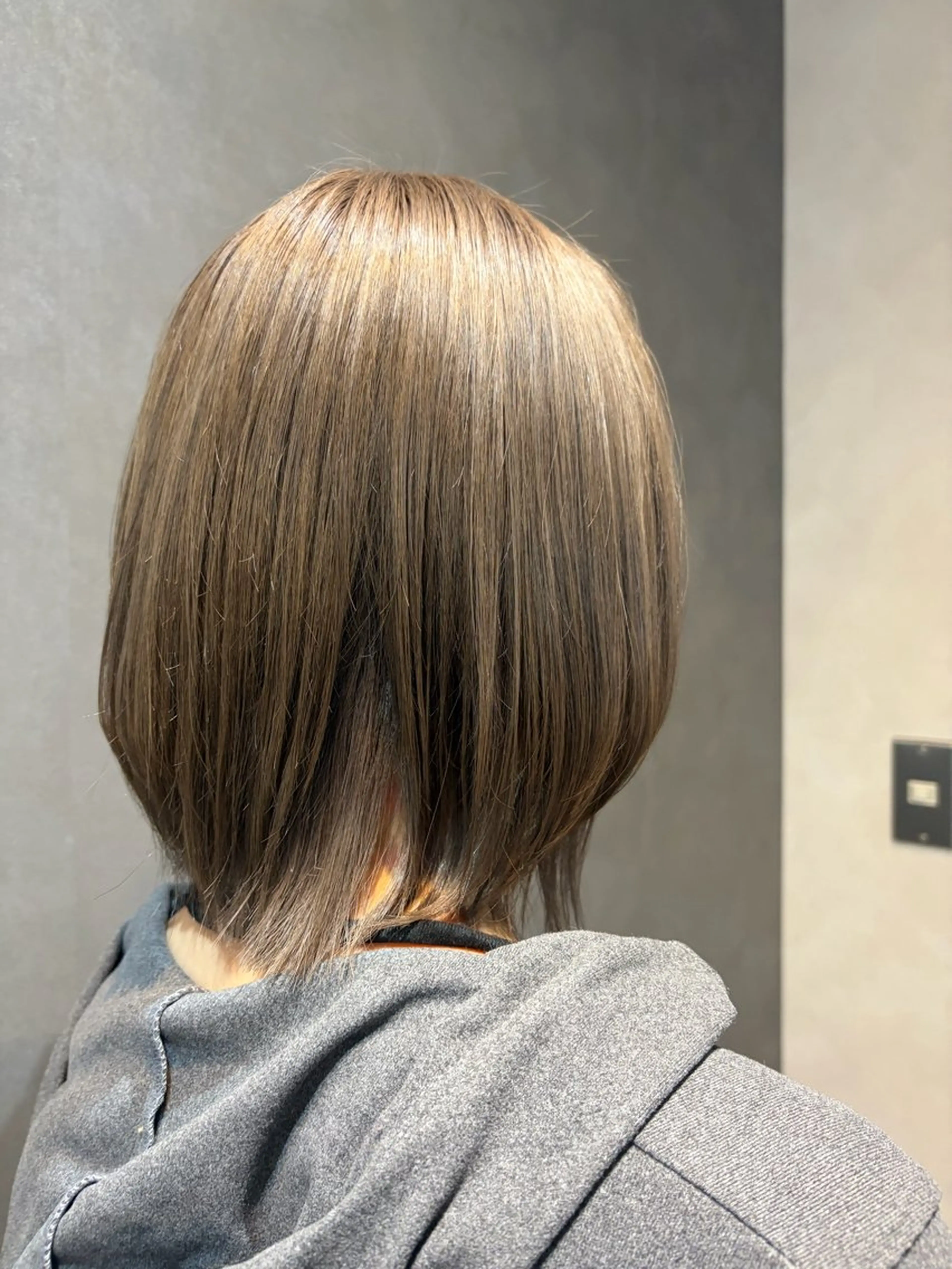 カラー グレージュ シルバー ヘアカラー トリートメント 🎀ayana /仙台/艶カラー🎀のヘアスタイル