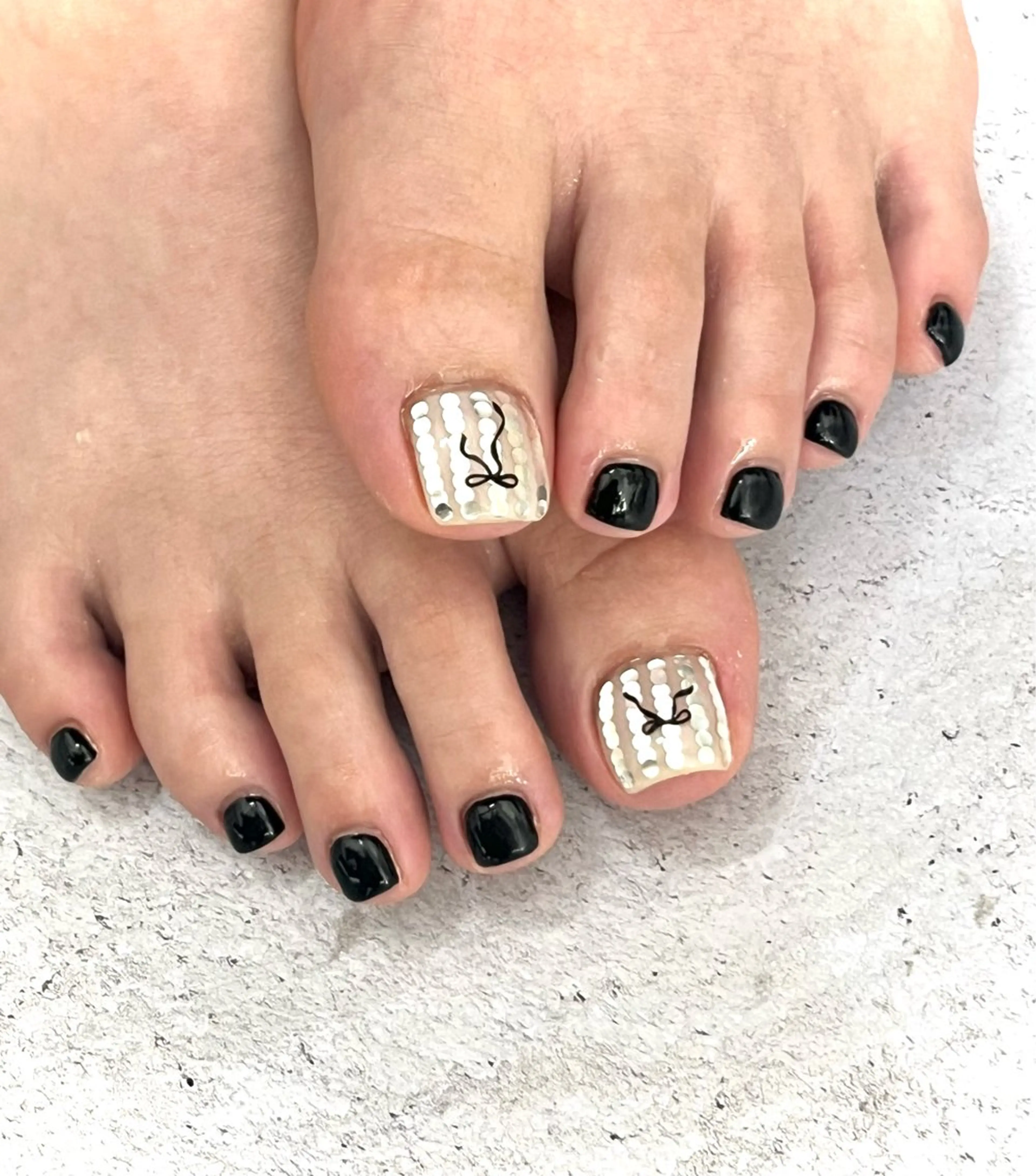 (オフあり)フット️🍒2本アート🍒の写真