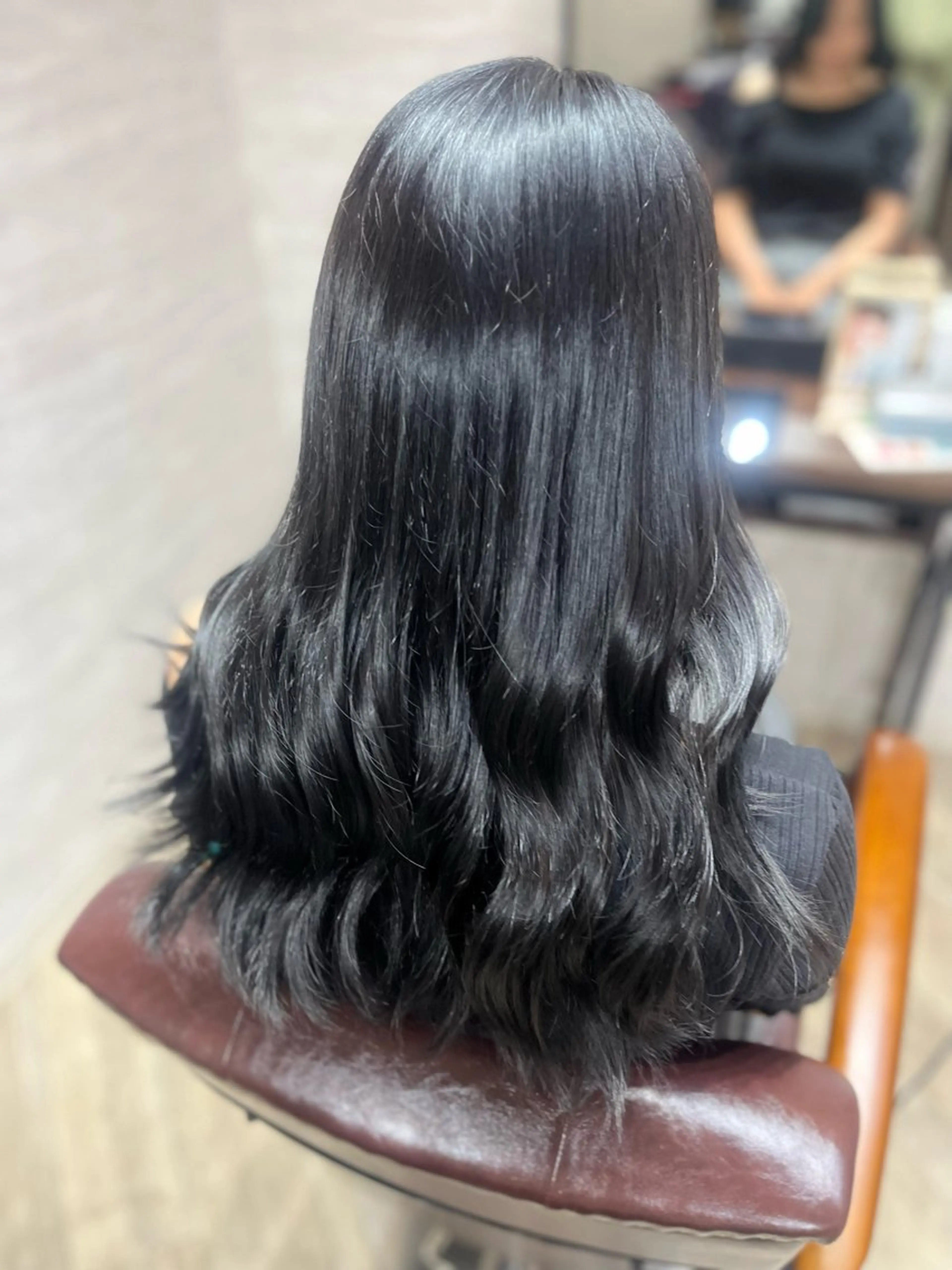 ロング アッシュ アッシュグレー アッシュグレージュ 🫧ぷる艶カラー🫧 Yuubi🦩のヘアスタイル