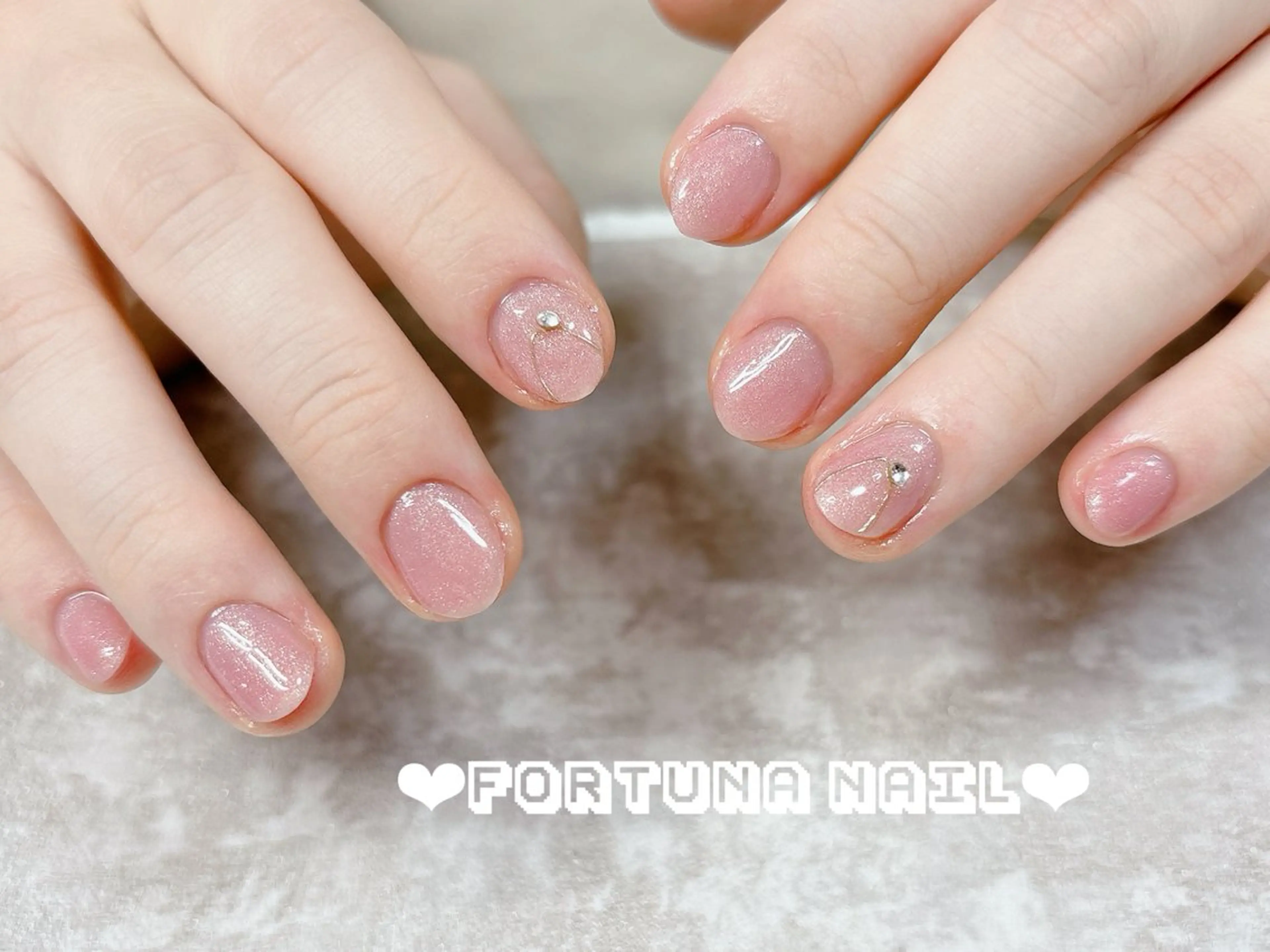 ネイル ハンドネイル ハンドケア Nail •Head スパFortunaのネイルデザイン