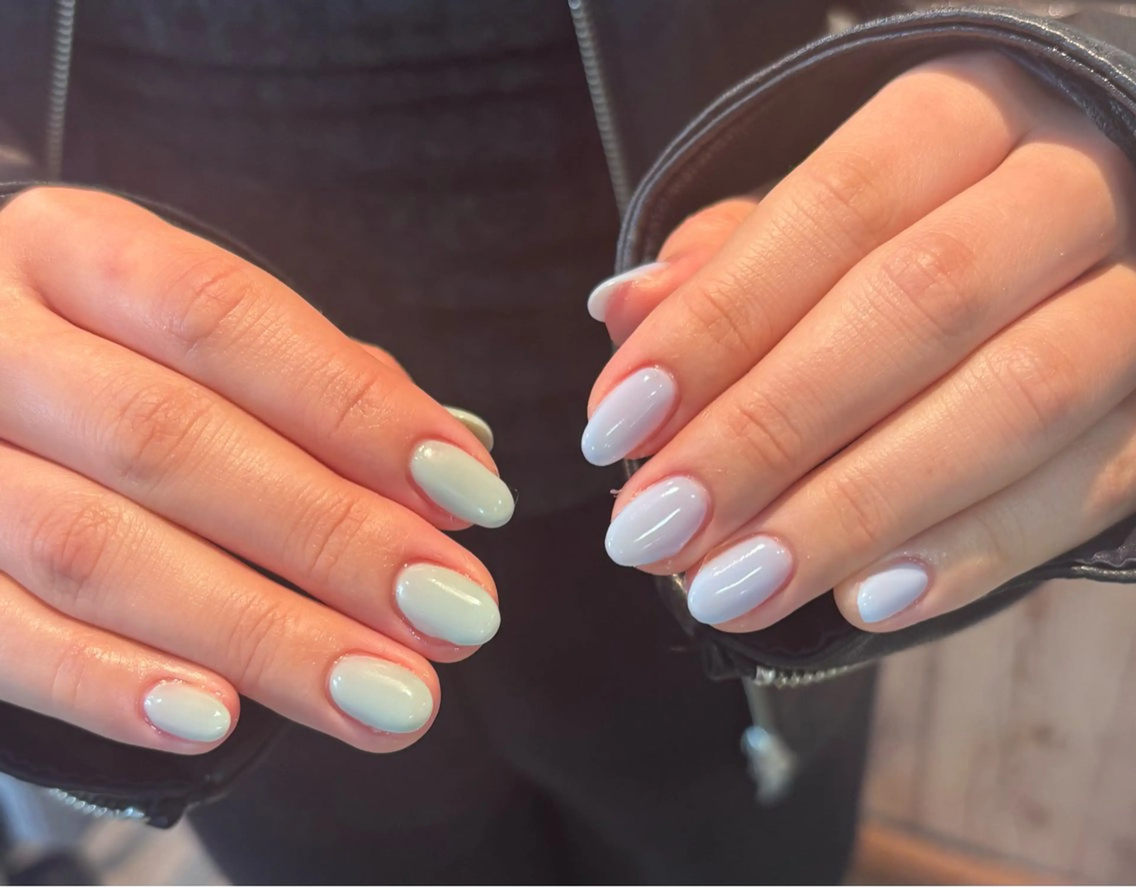 ネイル ワンカラーネイル 春ネイル ハンドネイル free'snail N A Oのネイルデザイン