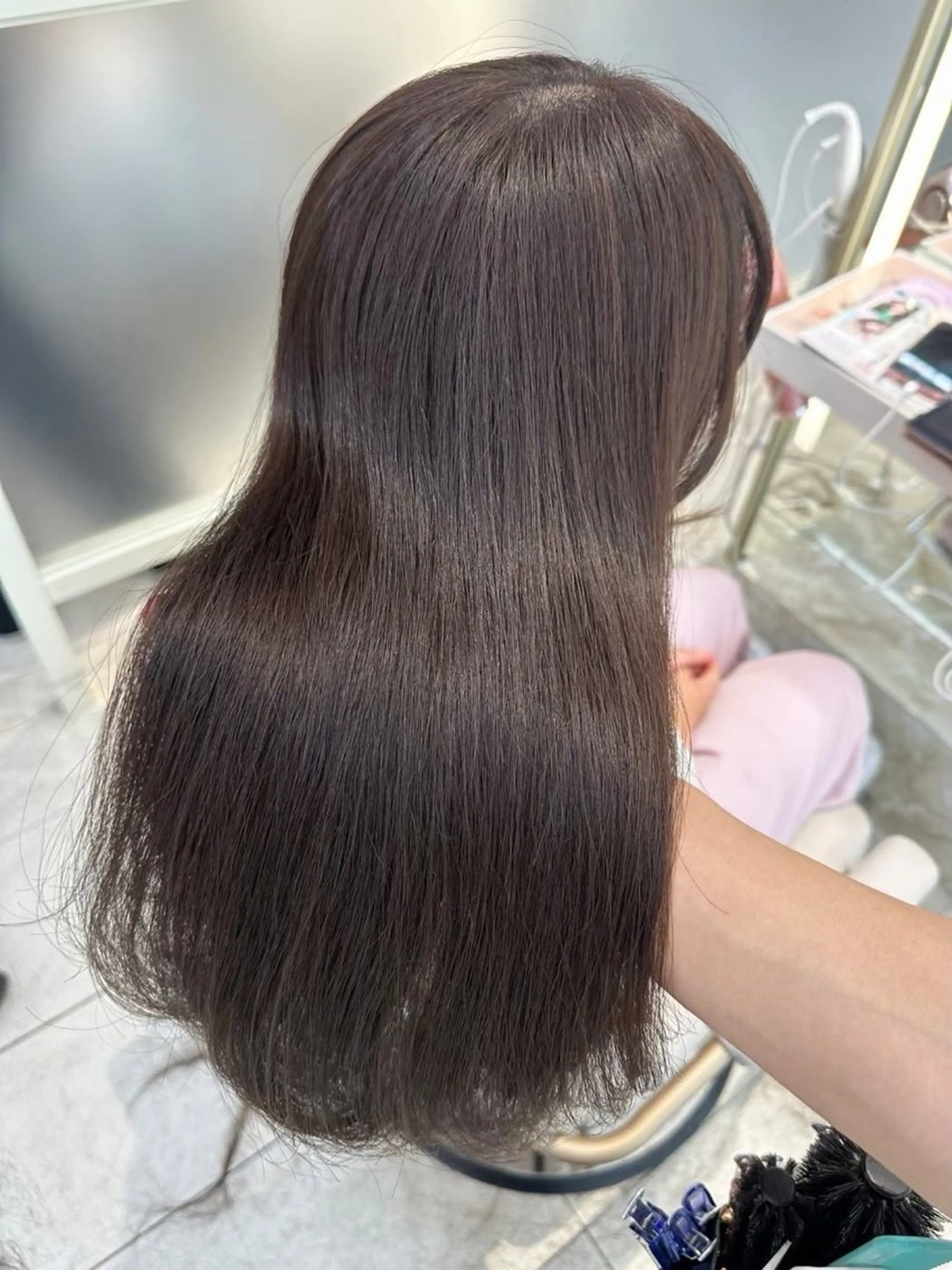 ロング 新宿・表参道/トリー ートメント/新谷日莉のヘアスタイル