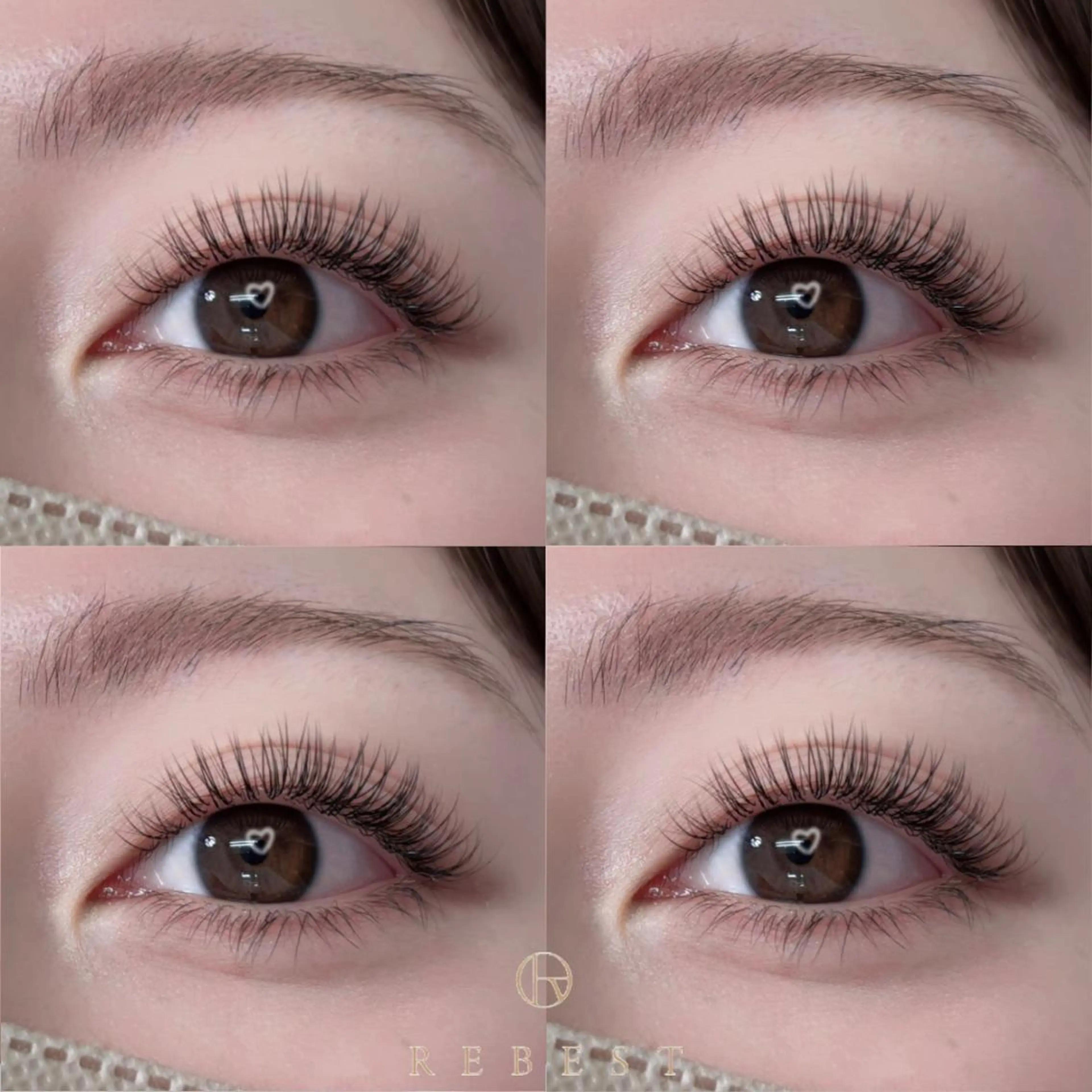 マツエク・マツパ Lashlift 👁️REBESTのマツエク・マツパデザイン