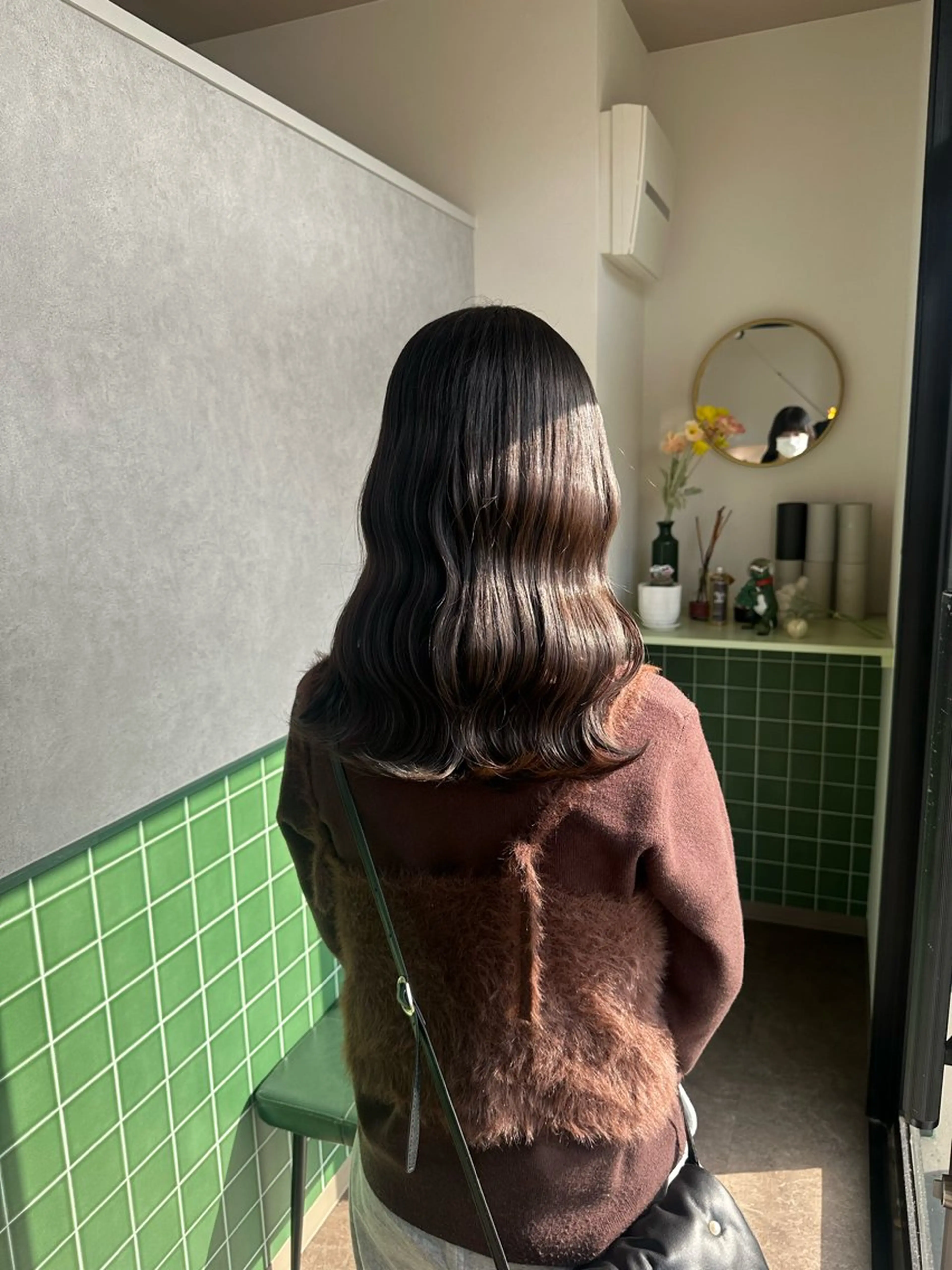 ミディアム カット ヘアカラー 当日限定 クーポン◎井口朝香のヘアスタイル