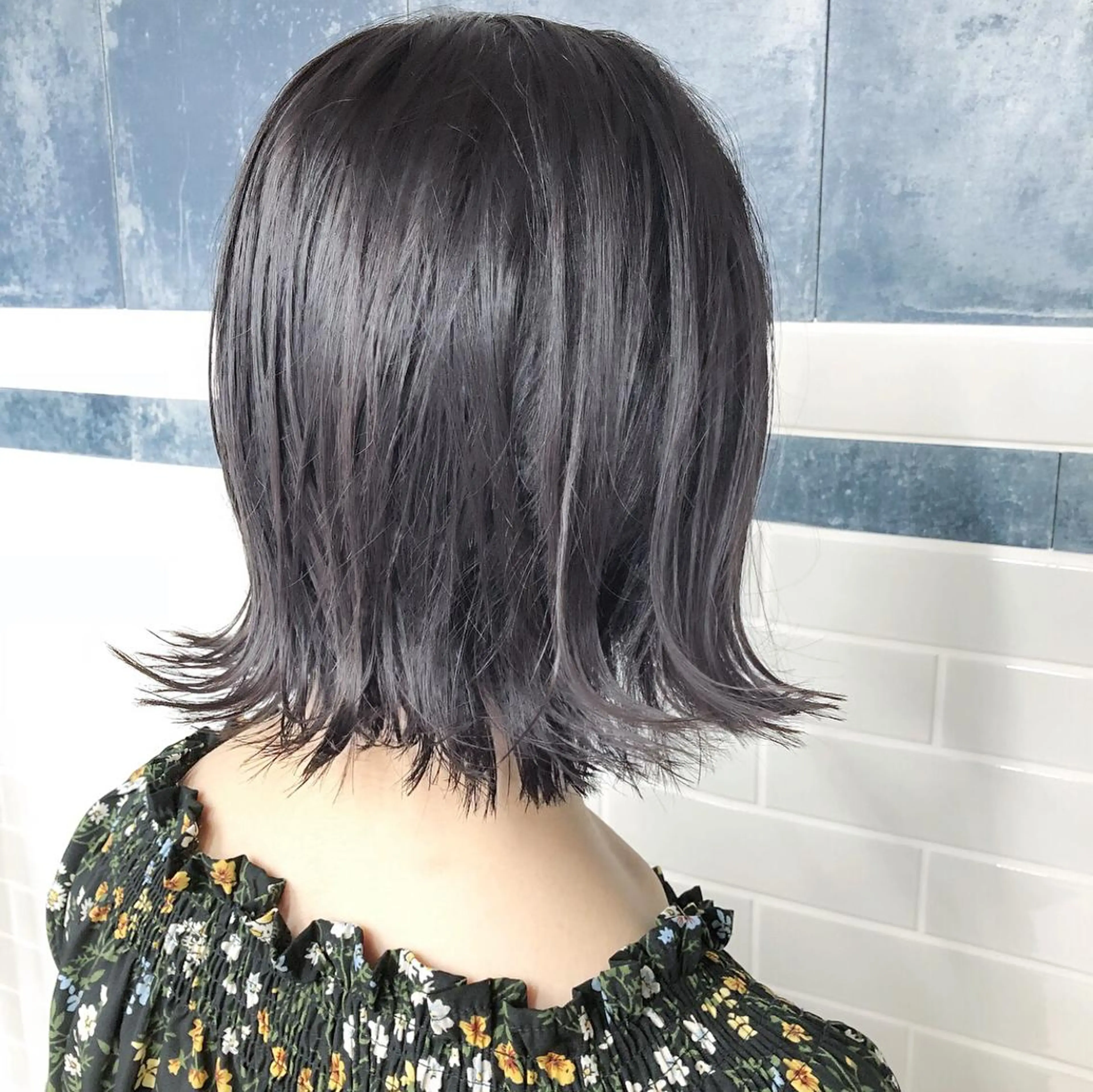 ショート カラー ディープラベンダー ラベンダーカラー カット ヘアカラー トリートメント ❤️Ruminate 日暮里店❤️のヘアスタイル