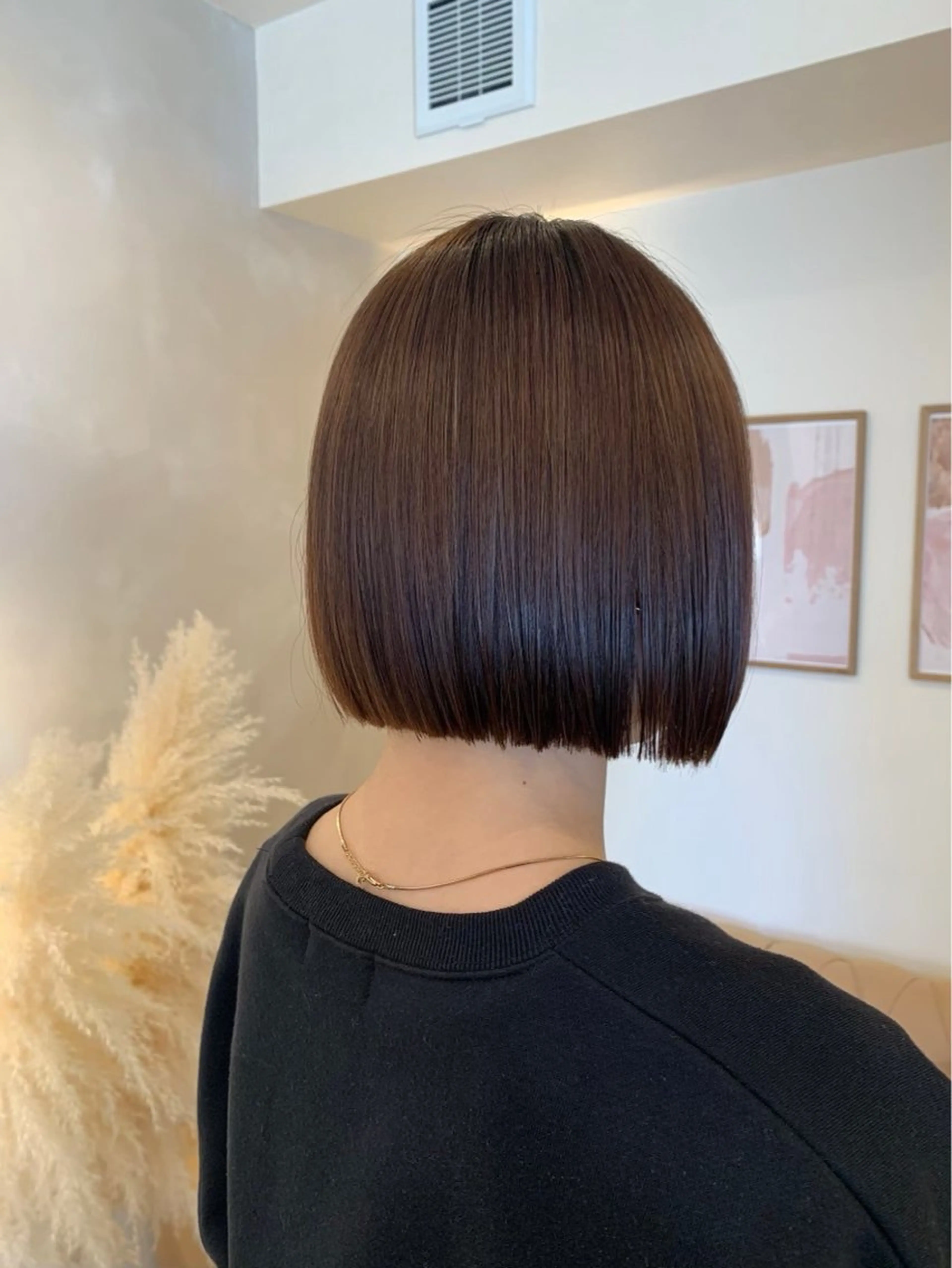 ミディアム LUVISM ボブ りきカットモデル募集のヘアスタイル