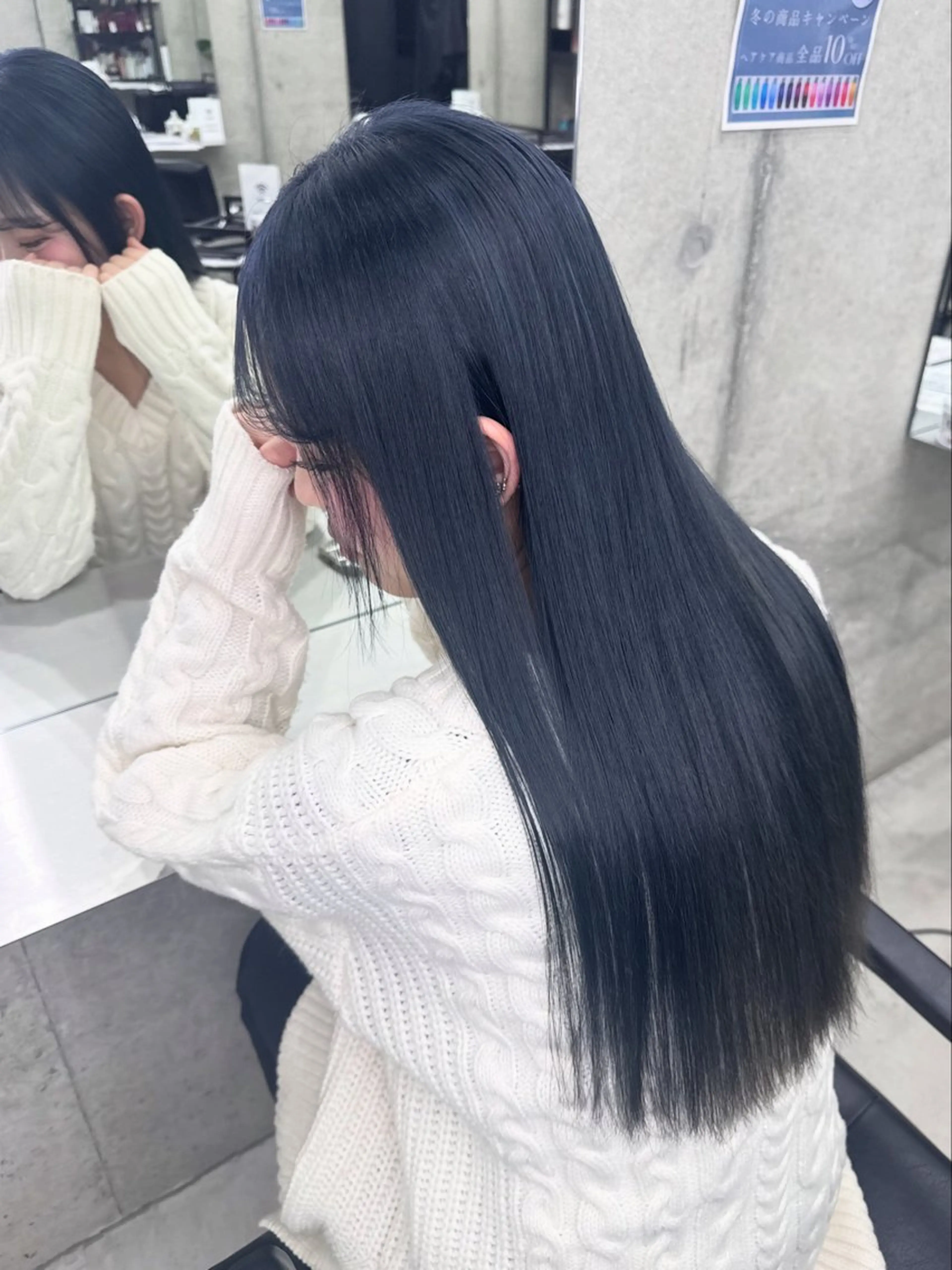 カラー ヘアカラー 和木坂 日美のヘアスタイル