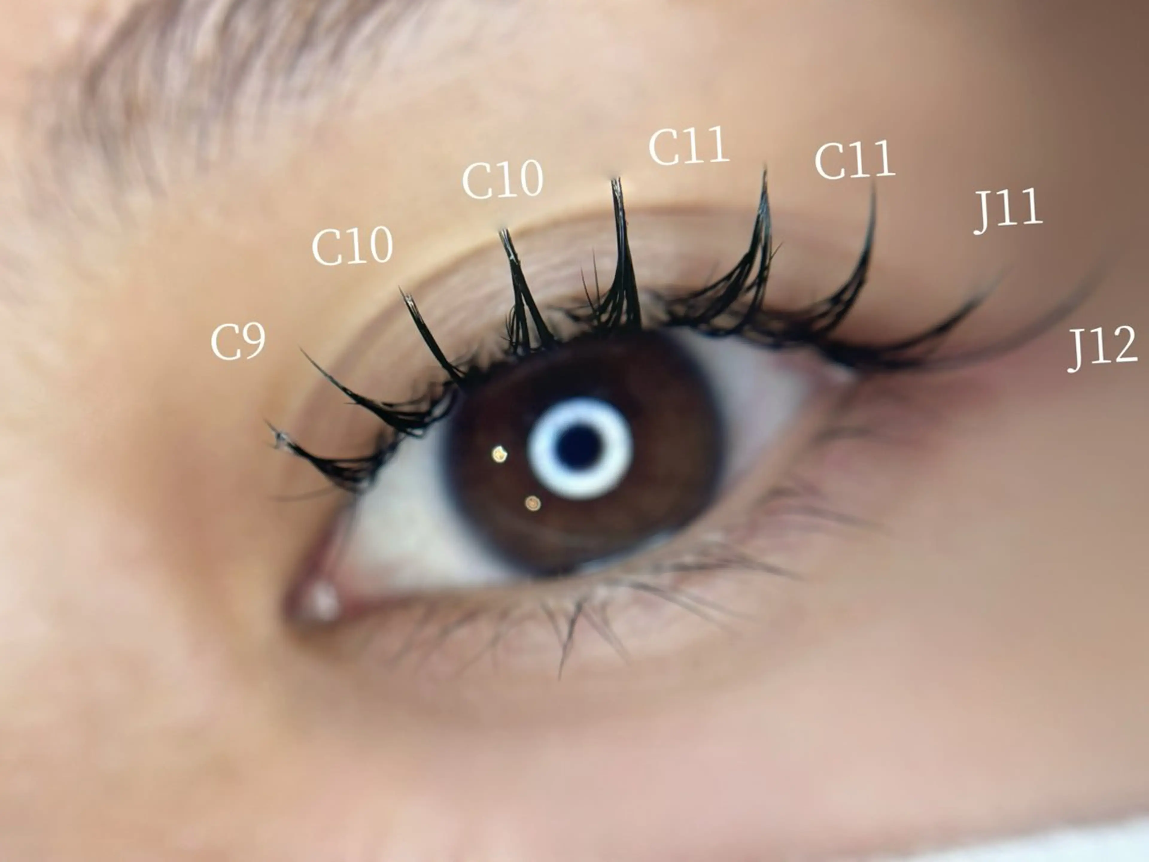 マツエク・マツパ マツエク ビューティーサロン エクラ【野多目店】のマツエク・マツパデザイン