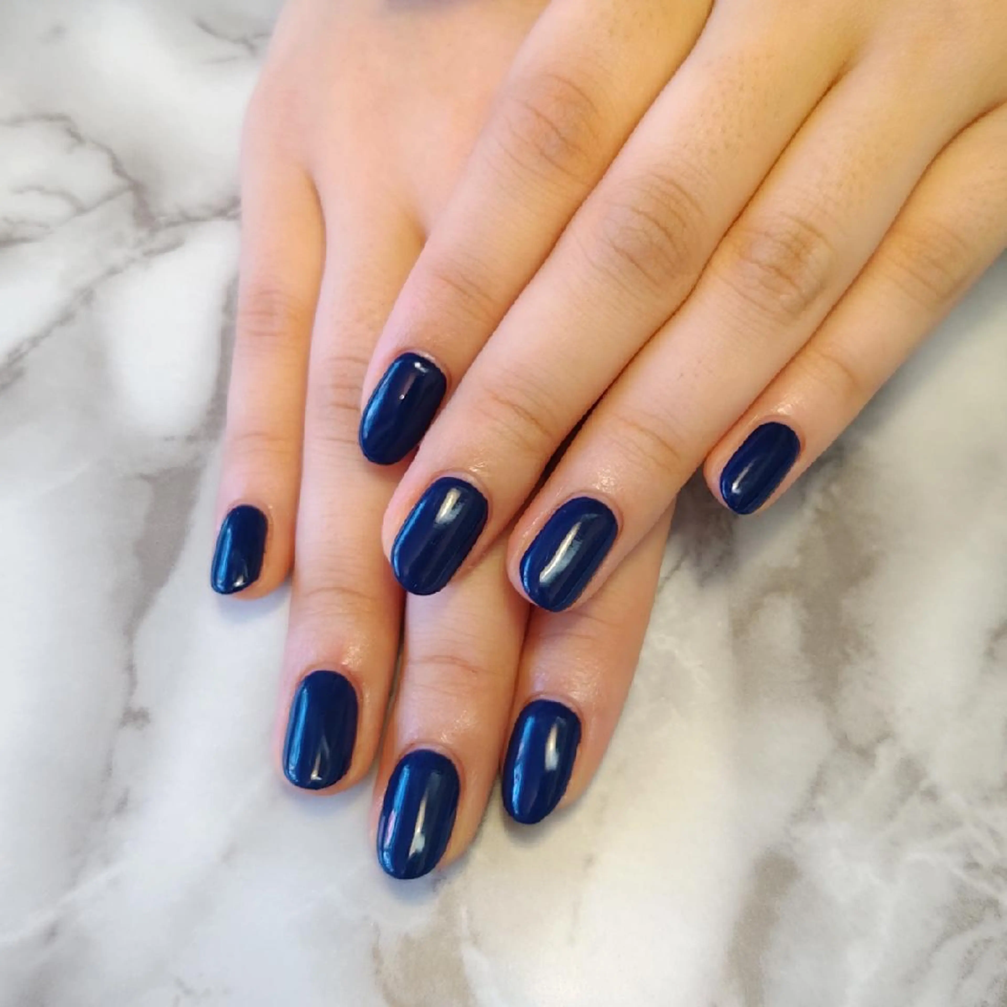 ネイル ワンカラーネイル ジェヌインネイル 河内のネイルデザイン