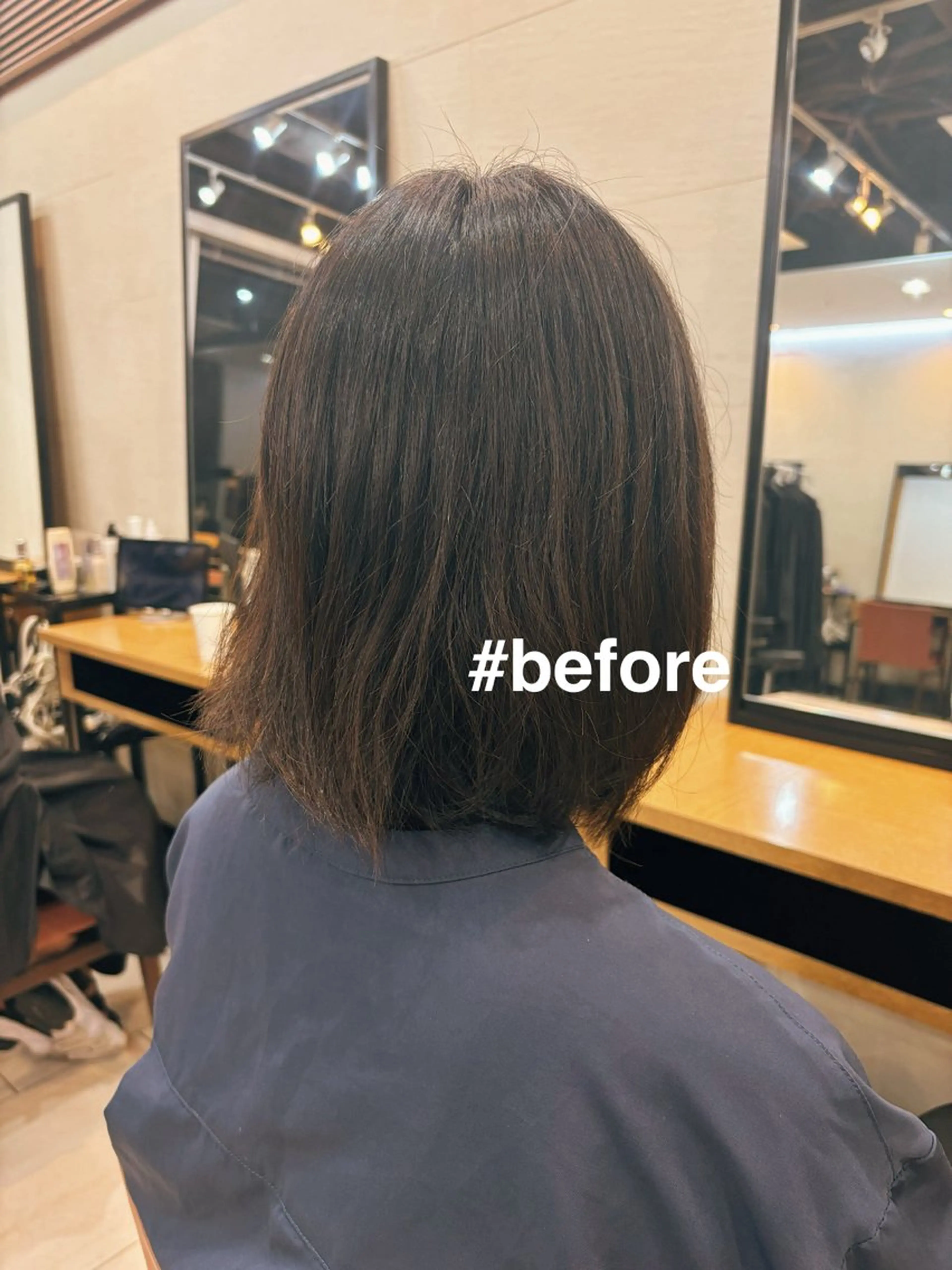 パーマ ボブ ニュアンスパーマ カット パーマ ボブ/ミディアム 親しみやすさ/さくらのヘアスタイル