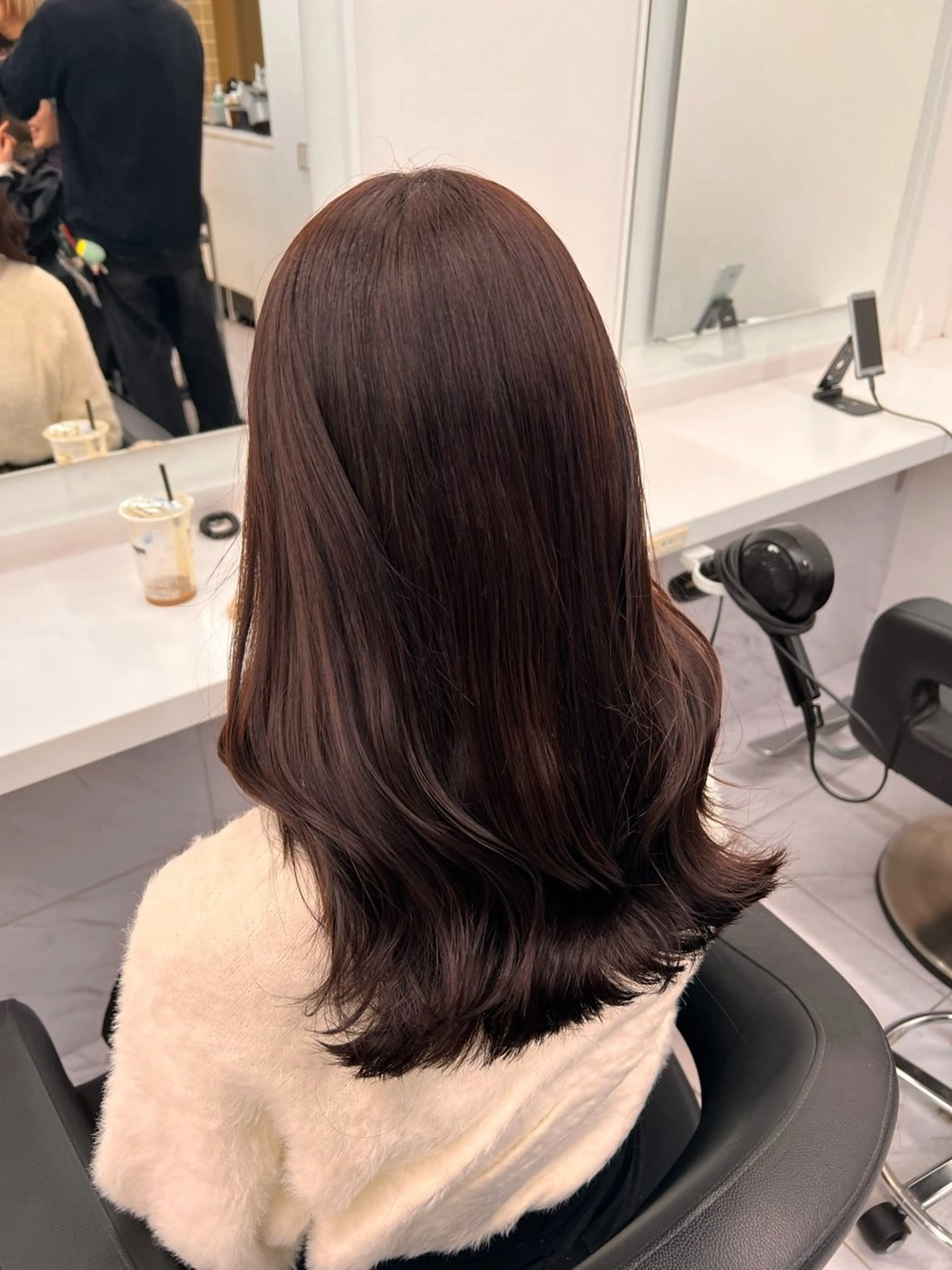 ロング カラー 💖札幌カラー 指名No.1💖玲奈のヘアスタイル