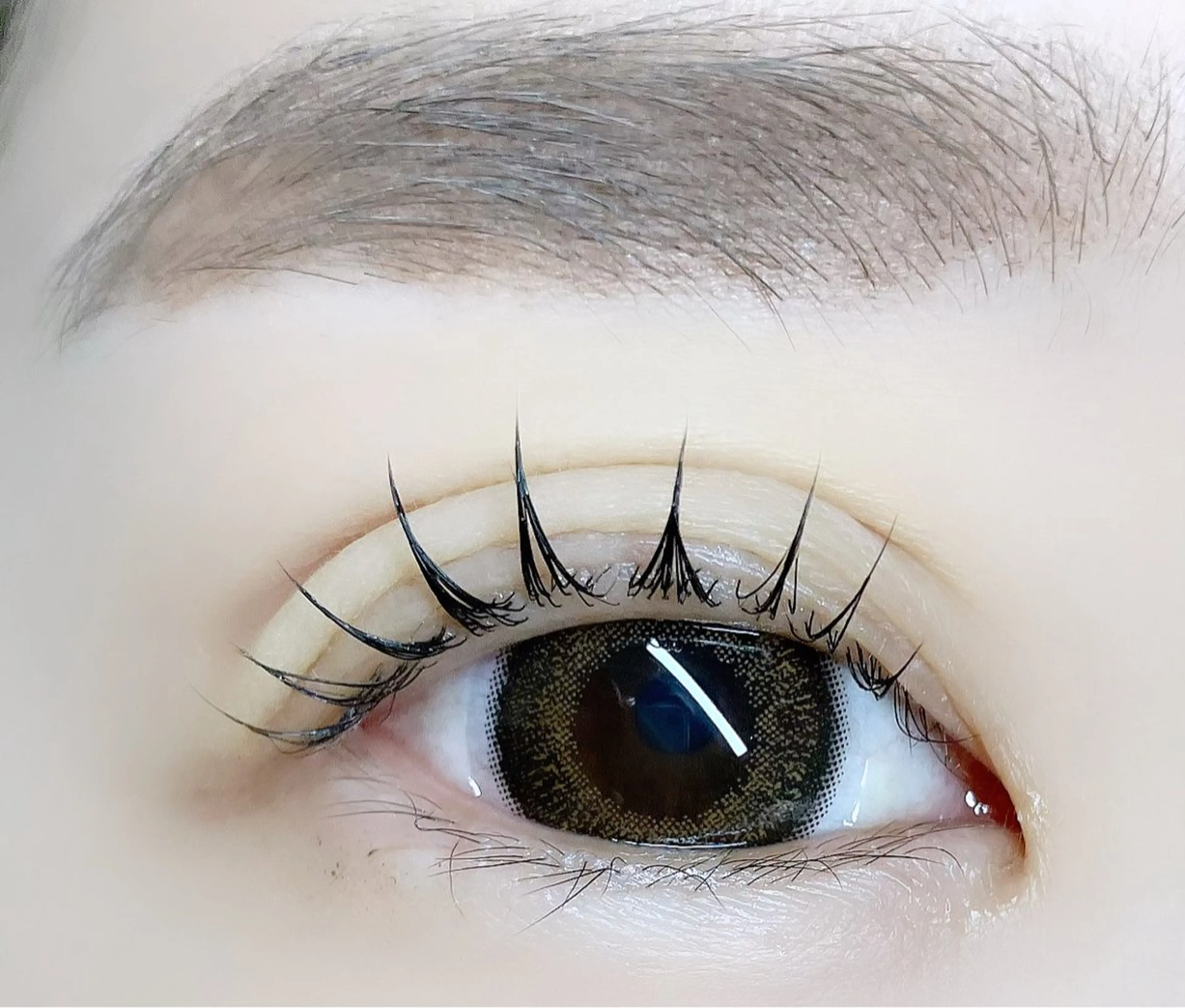 【美容液コーティング付】1時間でお仕上げ✨うるうる🥺まつげパーマ🩵💙の写真