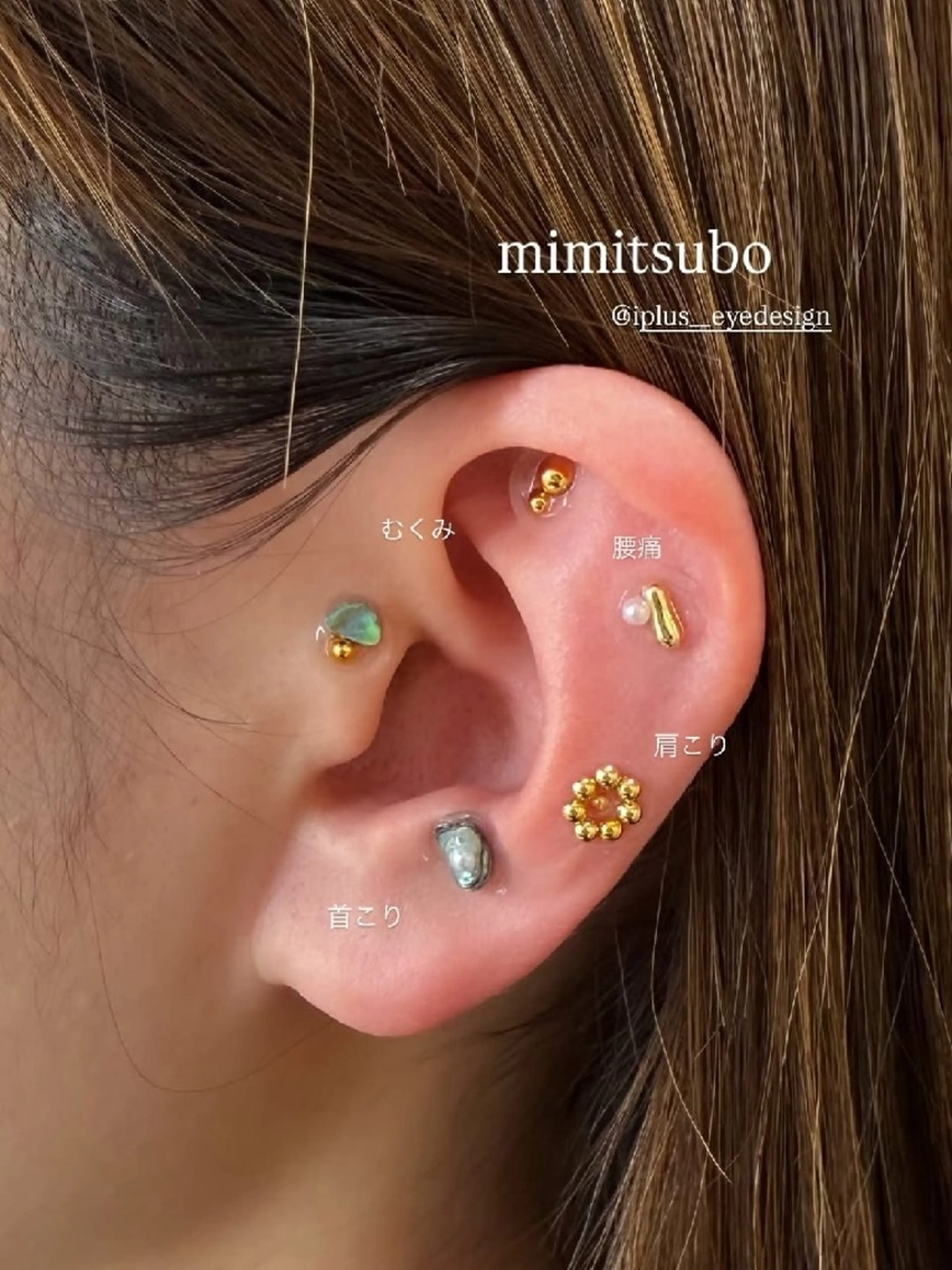 アイブロウ ワックス脱毛 その他(アイブロウ) iplus まつげ、眉毛、耳つぼのマツエク・マツパデザイン