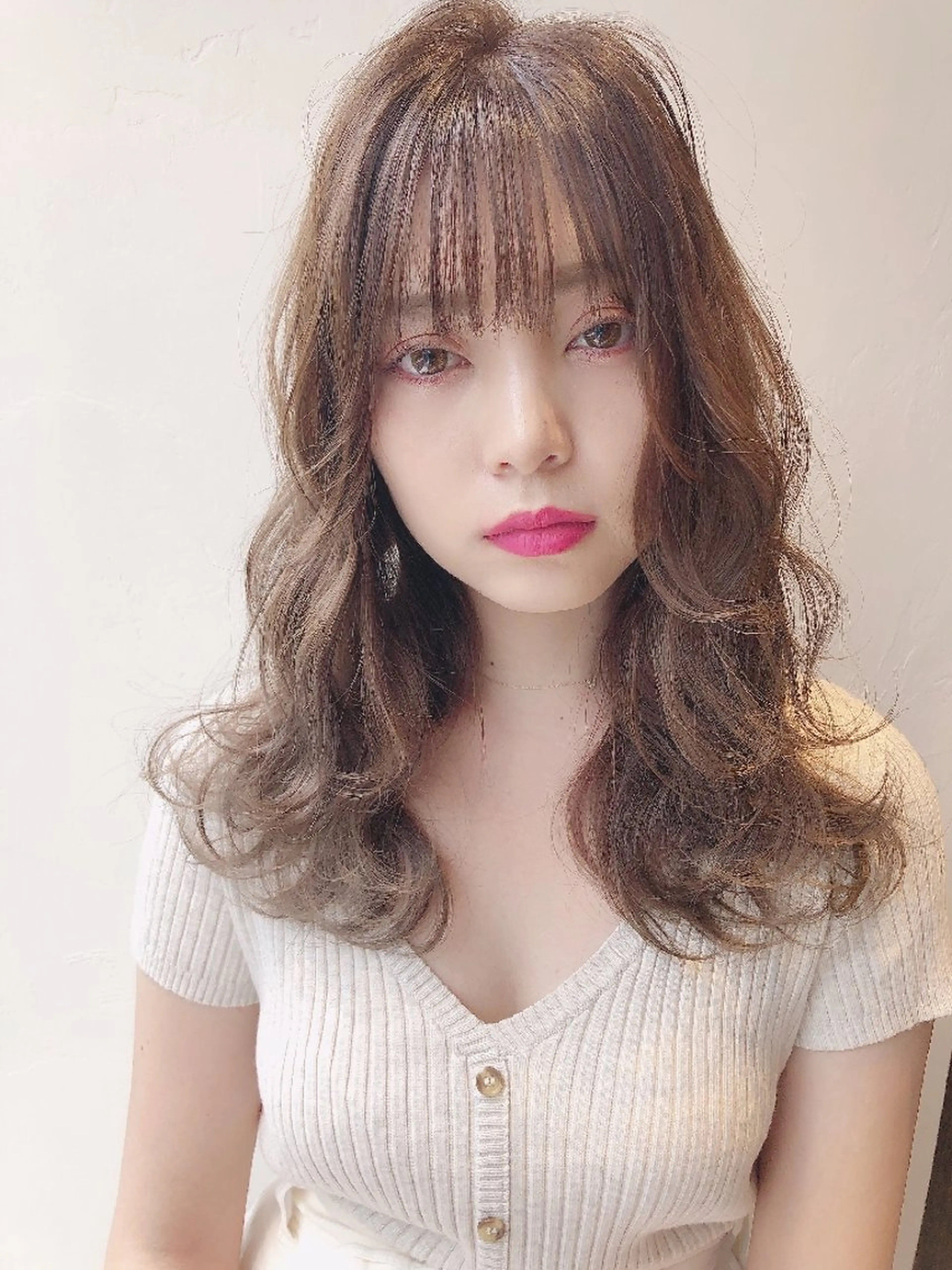 セミロング Hair make genie所属・シノヅカ ケンゾーのヘアスタイル