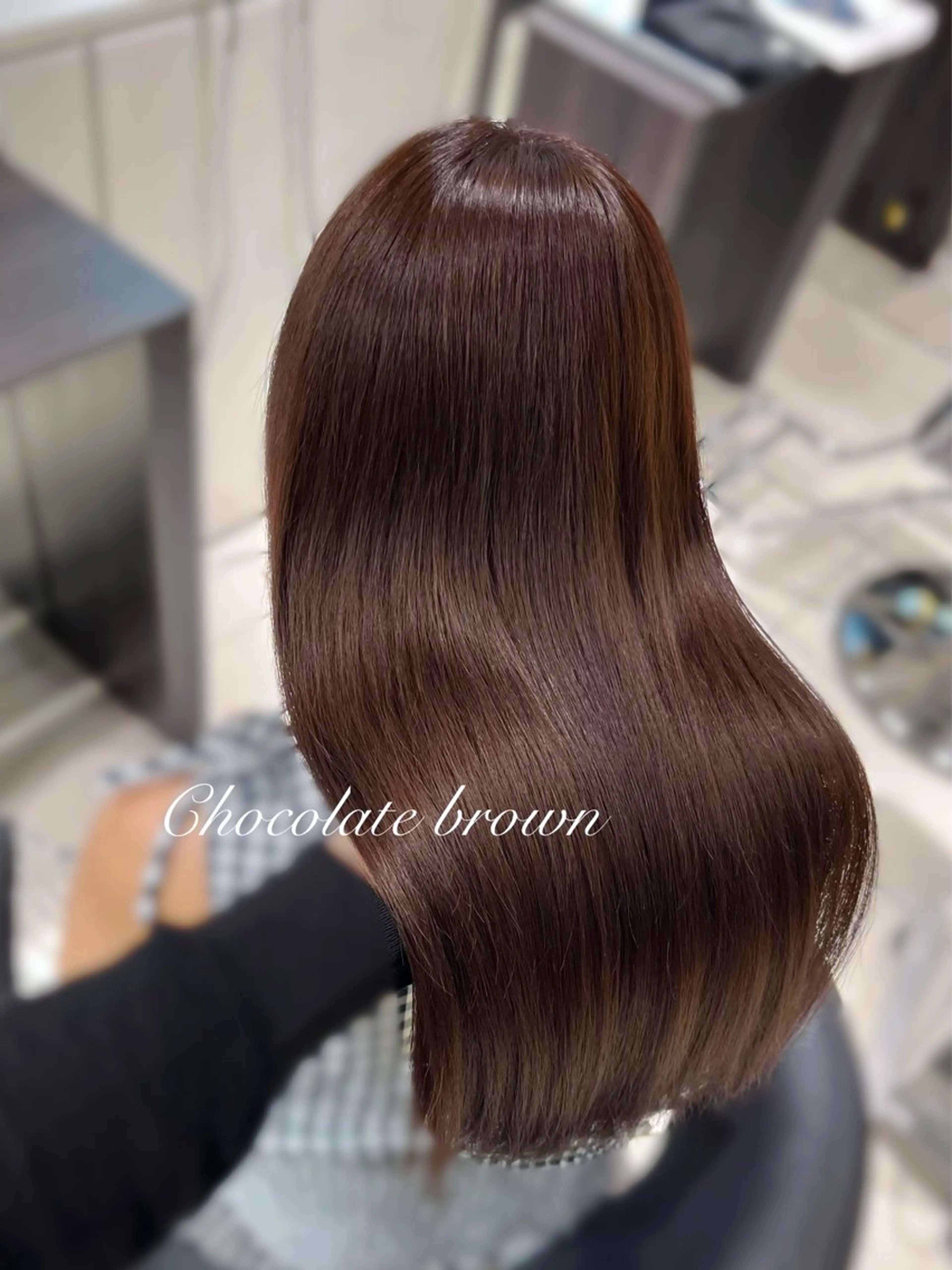 ロング カット ヘアカラー トリートメント レイヤー×艶髪🤎. 𝜗𝜚hitomiのヘアスタイル