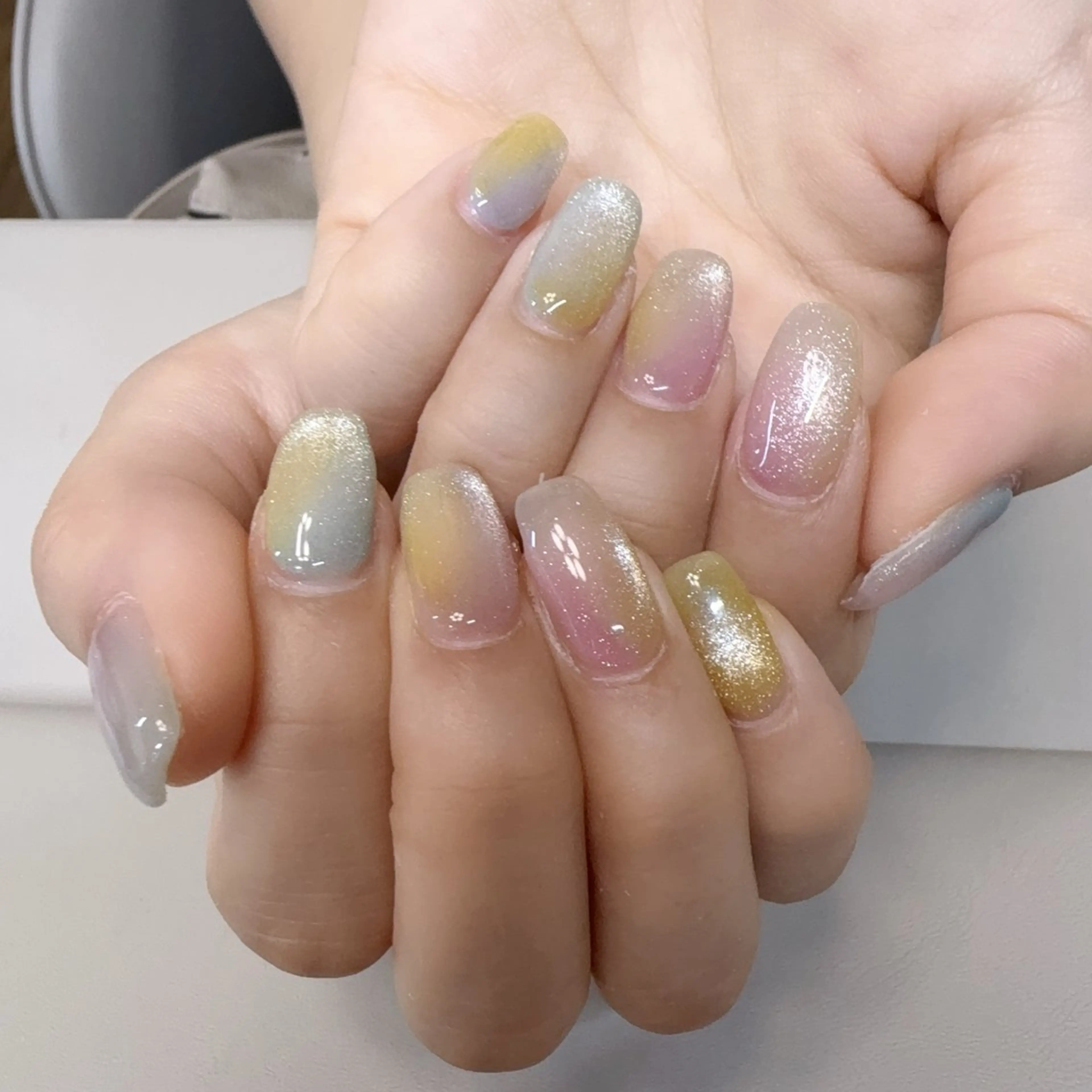 ネイル アニマル柄 べっ甲ネイル ブラウン ジェルネイル ハロウィン Rika  nail cocoのネイルデザイン