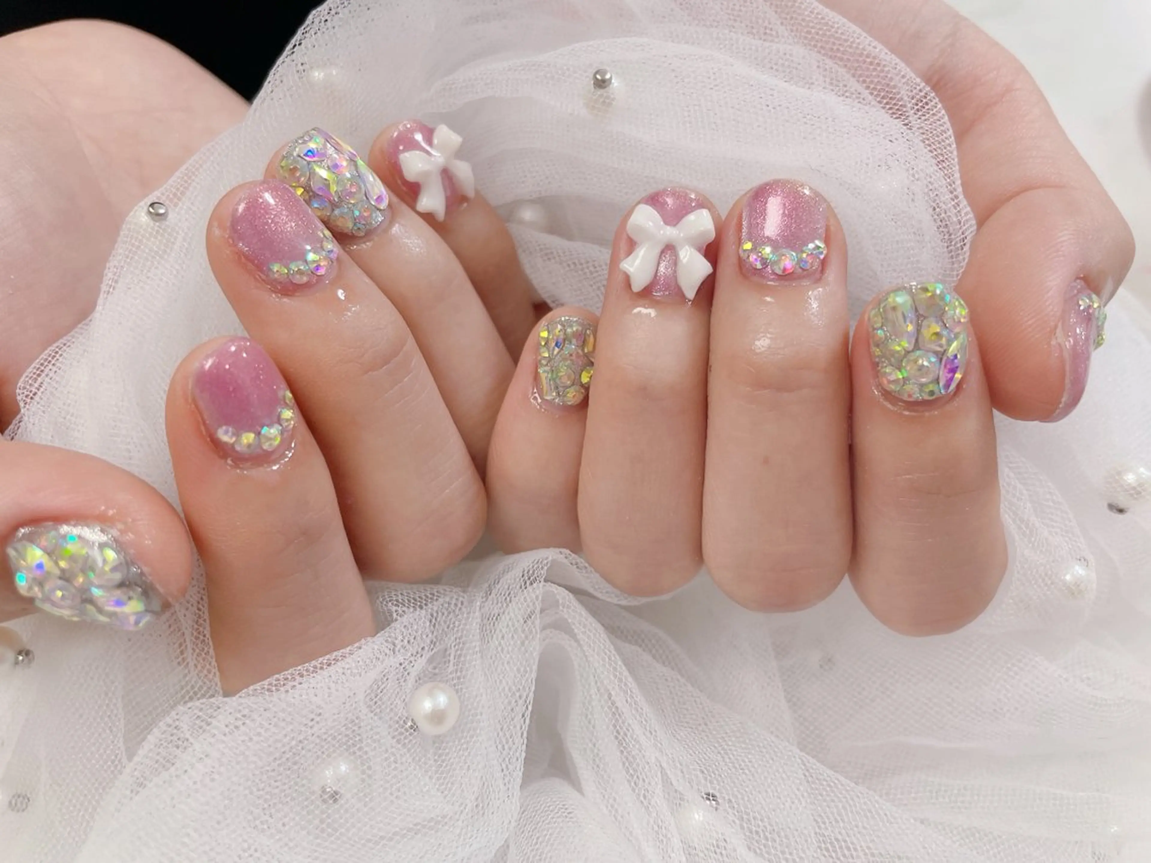 ネイル ハンドネイル ネイルサロンエクラ 🫧Shizukaのネイルデザイン