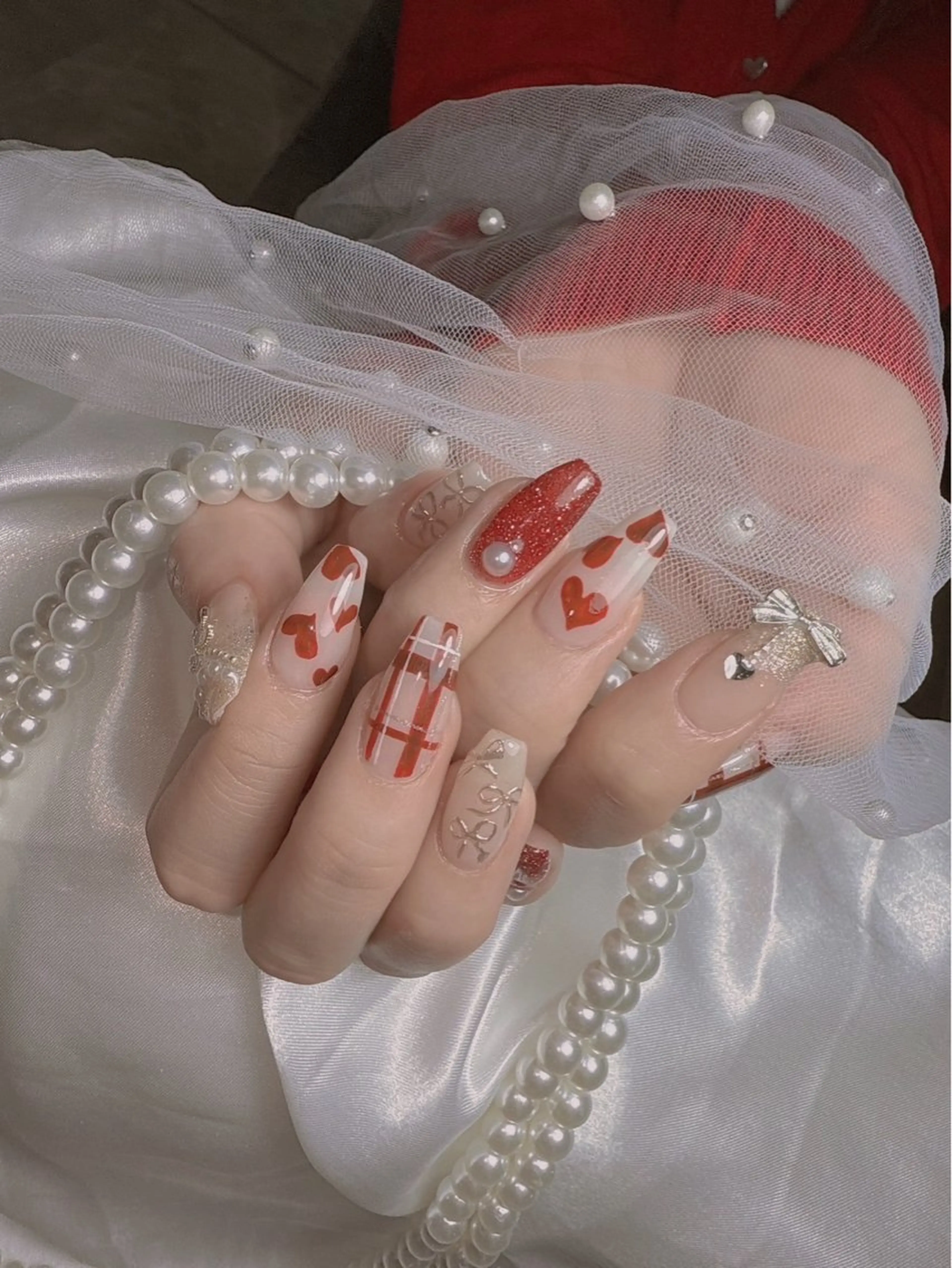 10本長さだし✨人気No.1🉐アートやり放題ネイル🔸【ご新規様】or【ミニモ学割】画像持ち込み　【オフなし】の写真