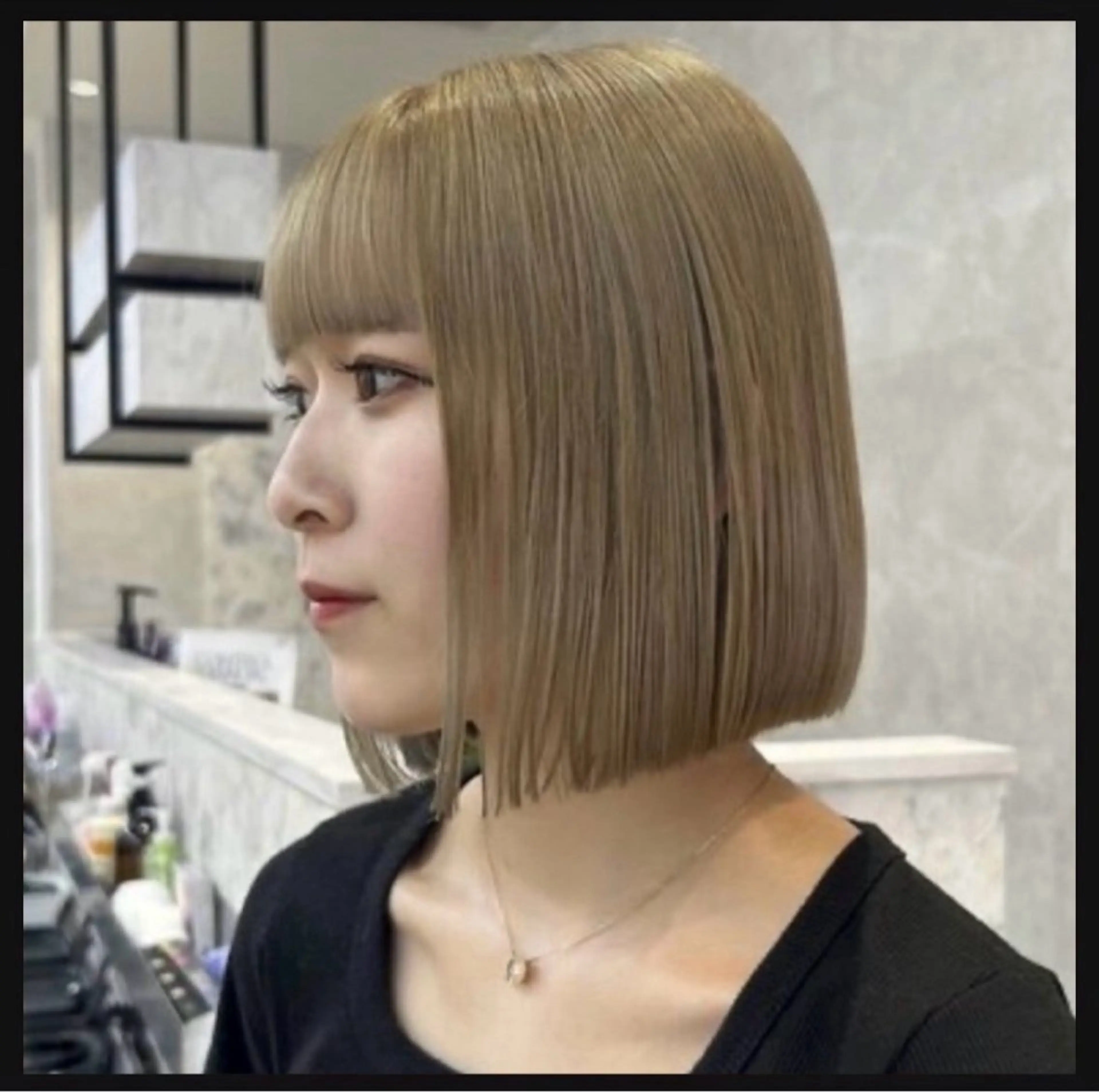 ショート ダメージレスカラー/ 透明感ボブ👑涼介のヘアスタイル