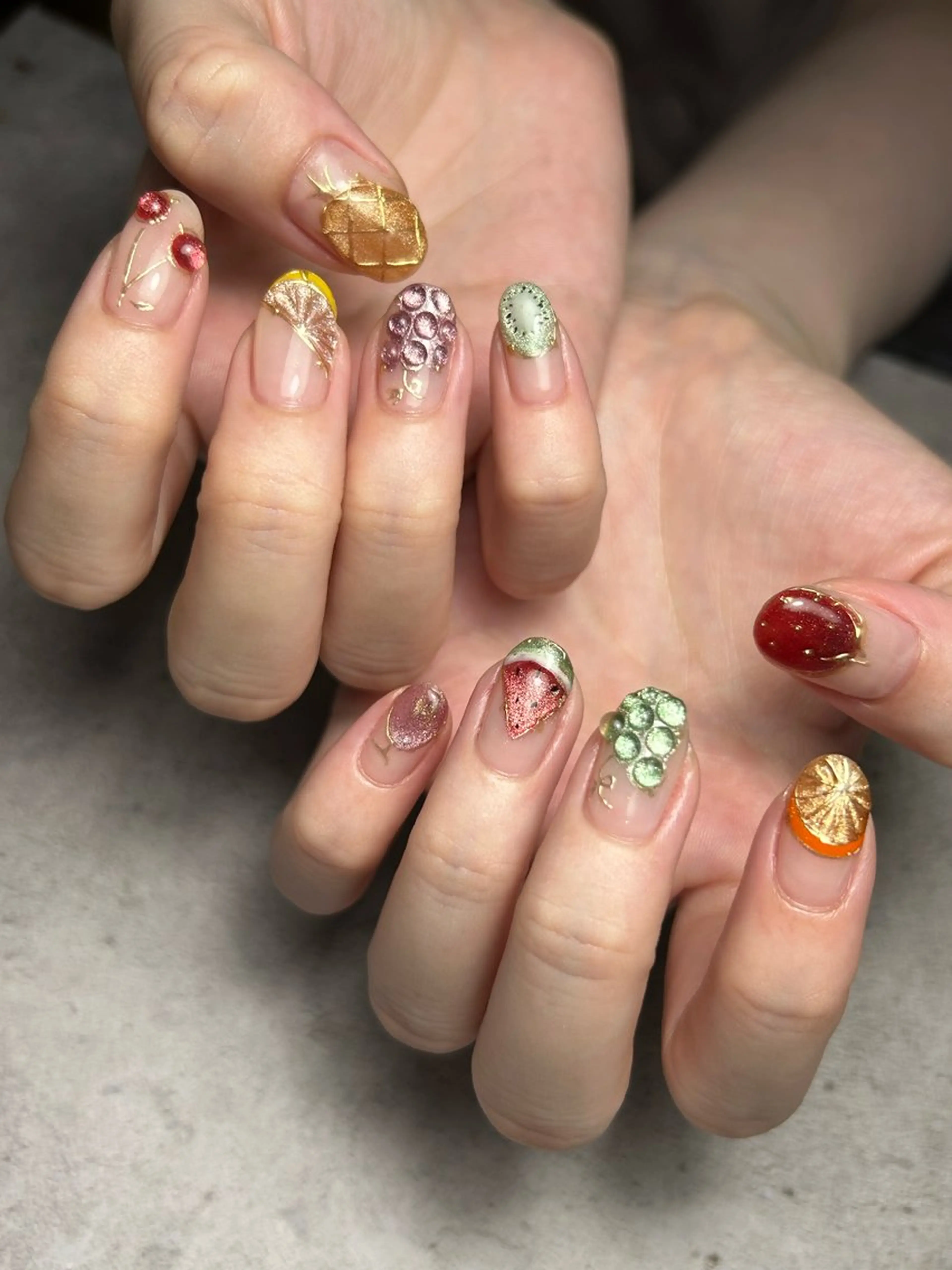 ネイル Yakko pas á pasのネイルデザイン