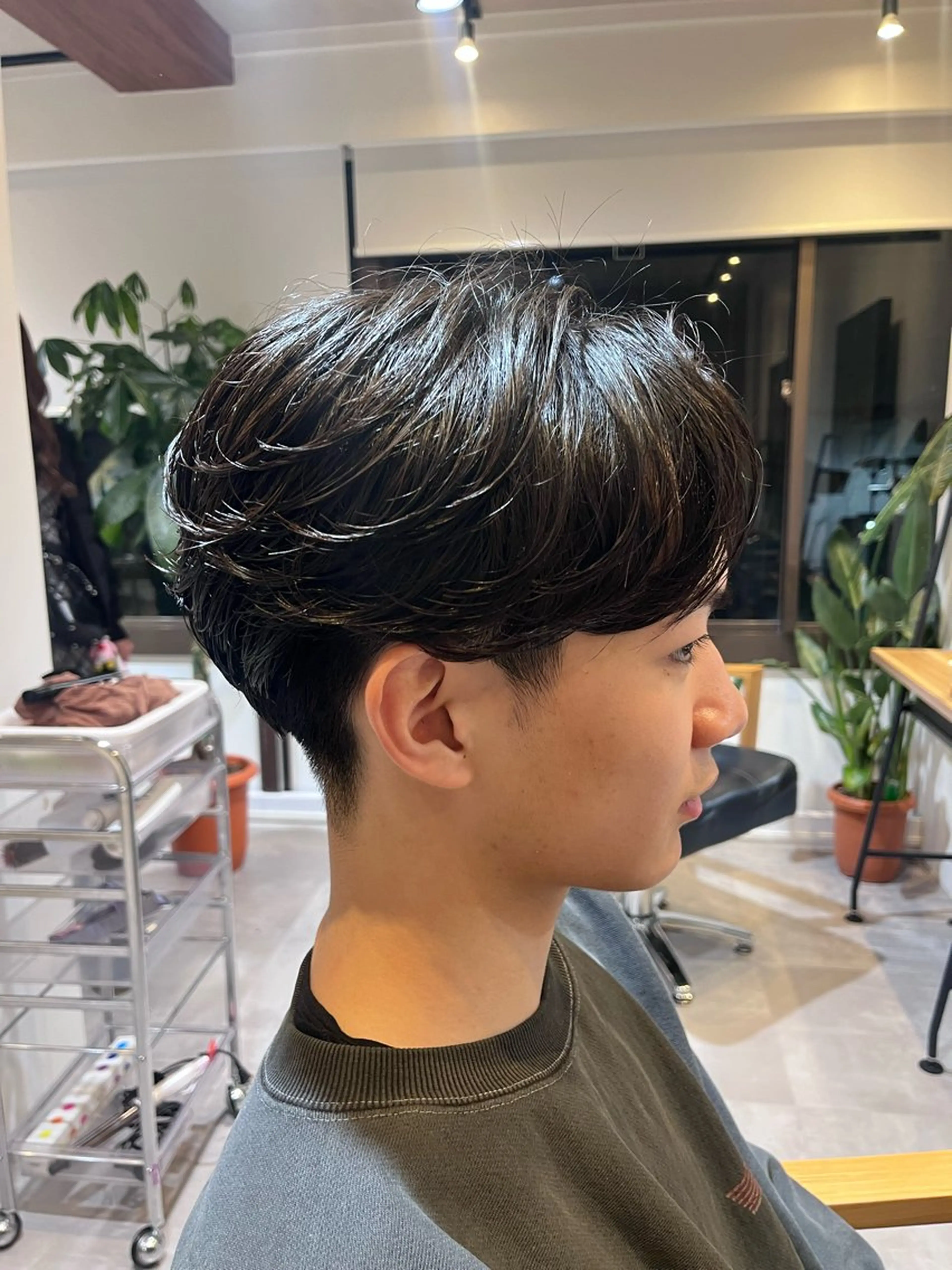 ショート パーマ メンズ カット パーマ fifth/シン🌿 透明感カラー/パーマのヘアスタイル