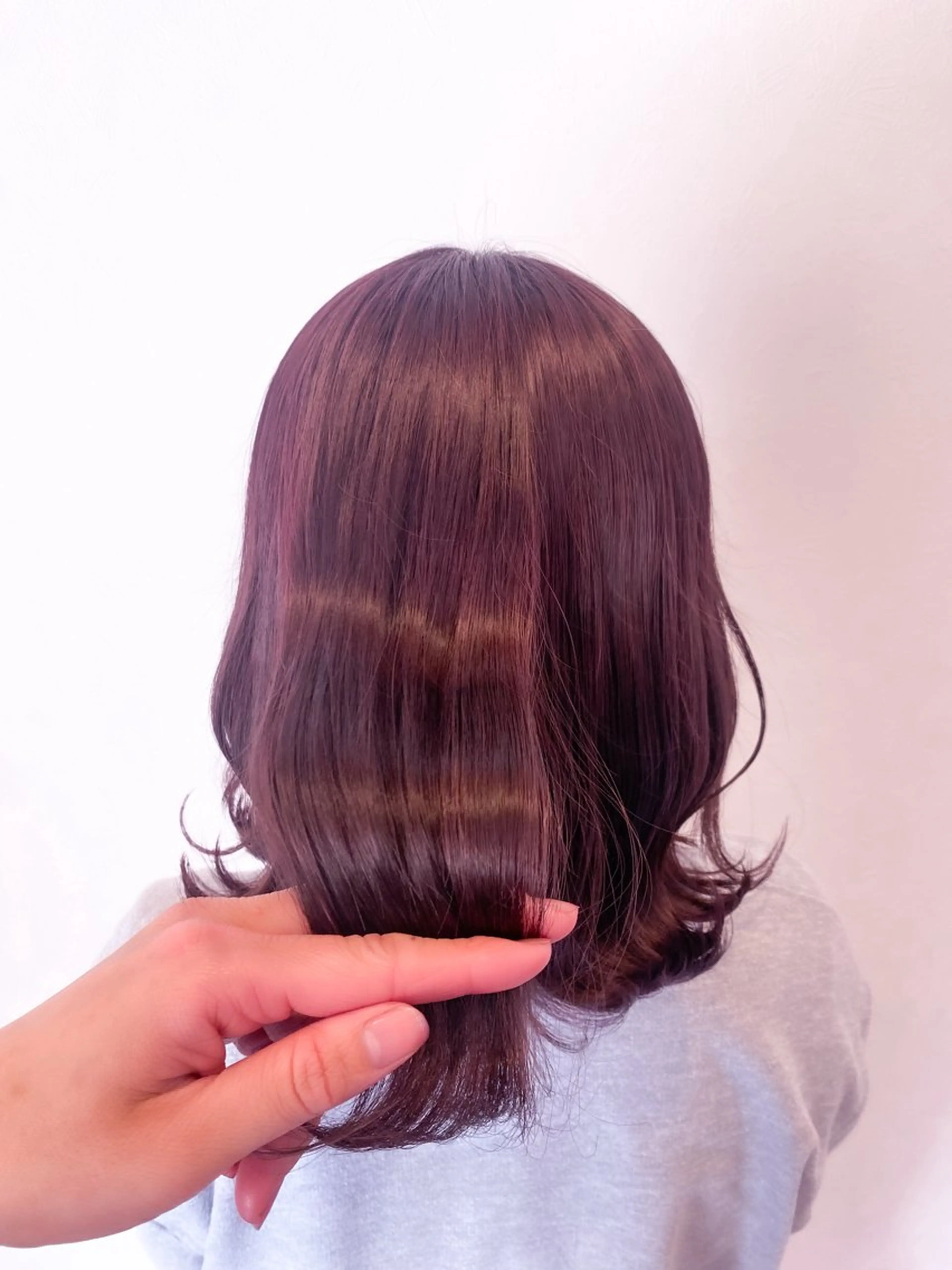 ミディアム カット トリートメント 美容室Limb所属・髪質改善/縮毛/小林 水葵のヘアスタイル