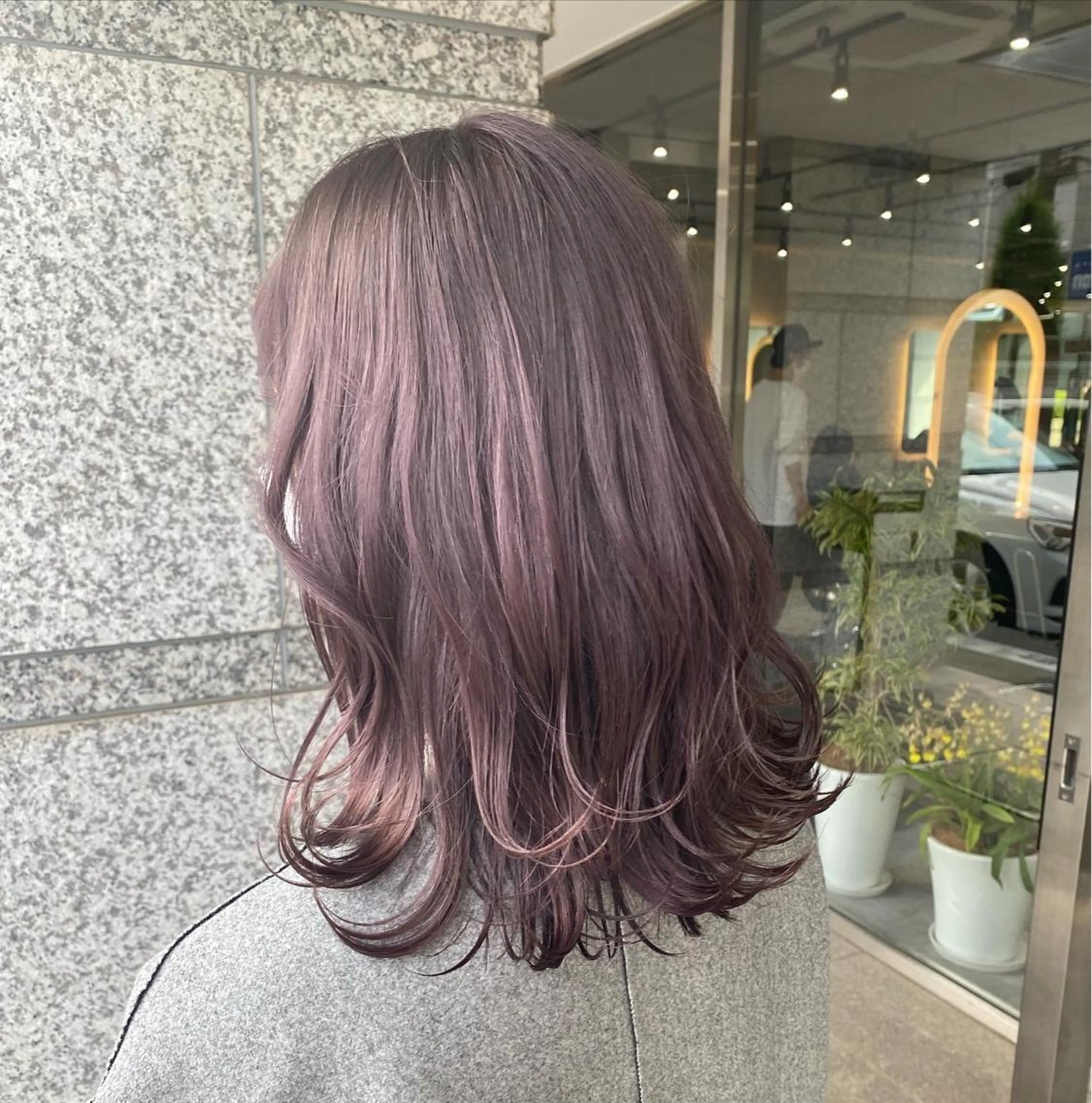 ミディアム ヘアカラー トリートメント レイヤーカット/ ブリーチカラー/雅人のヘアスタイル