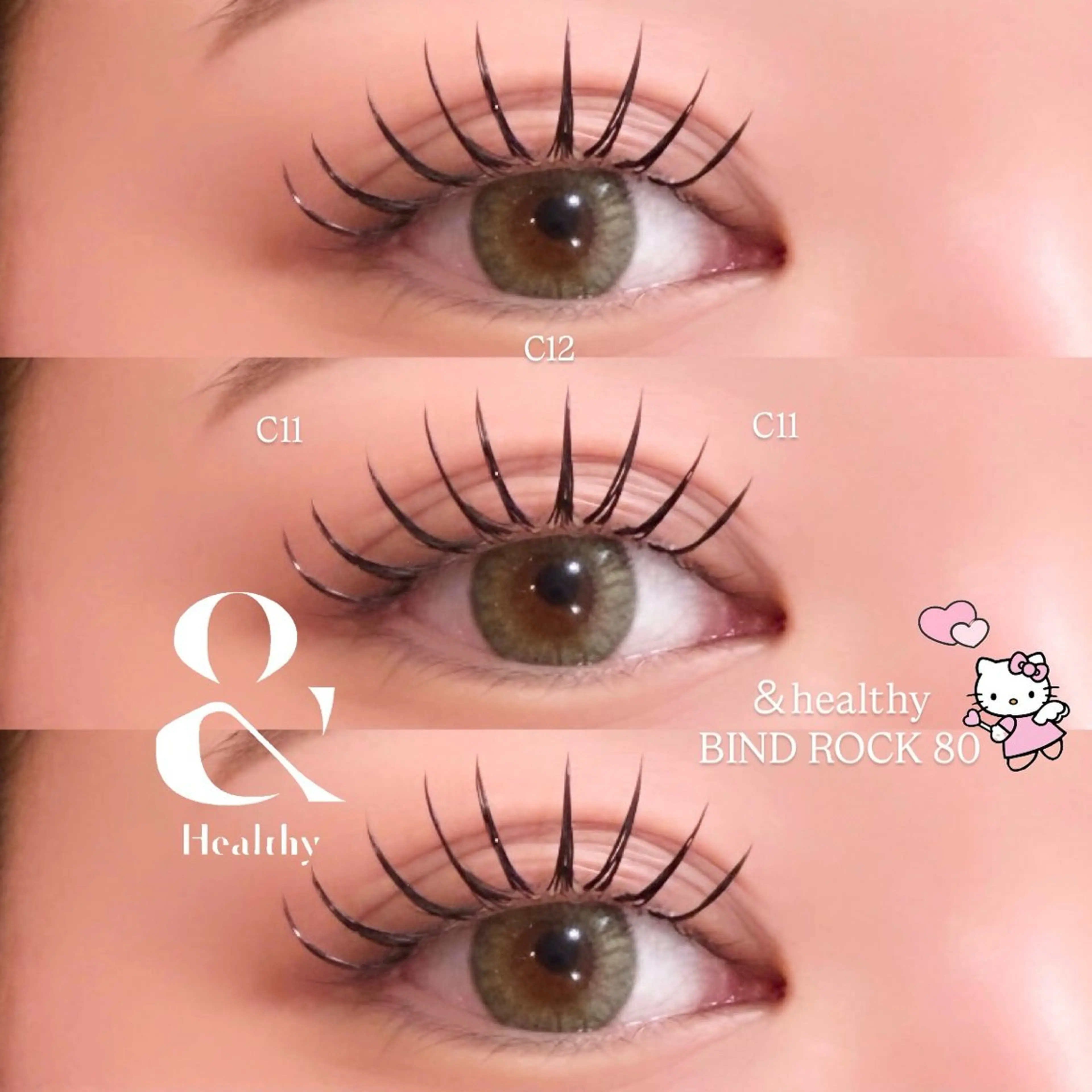 マツエク・マツパ バインドロック マツエク 千島 里歩のマツエク・マツパデザイン