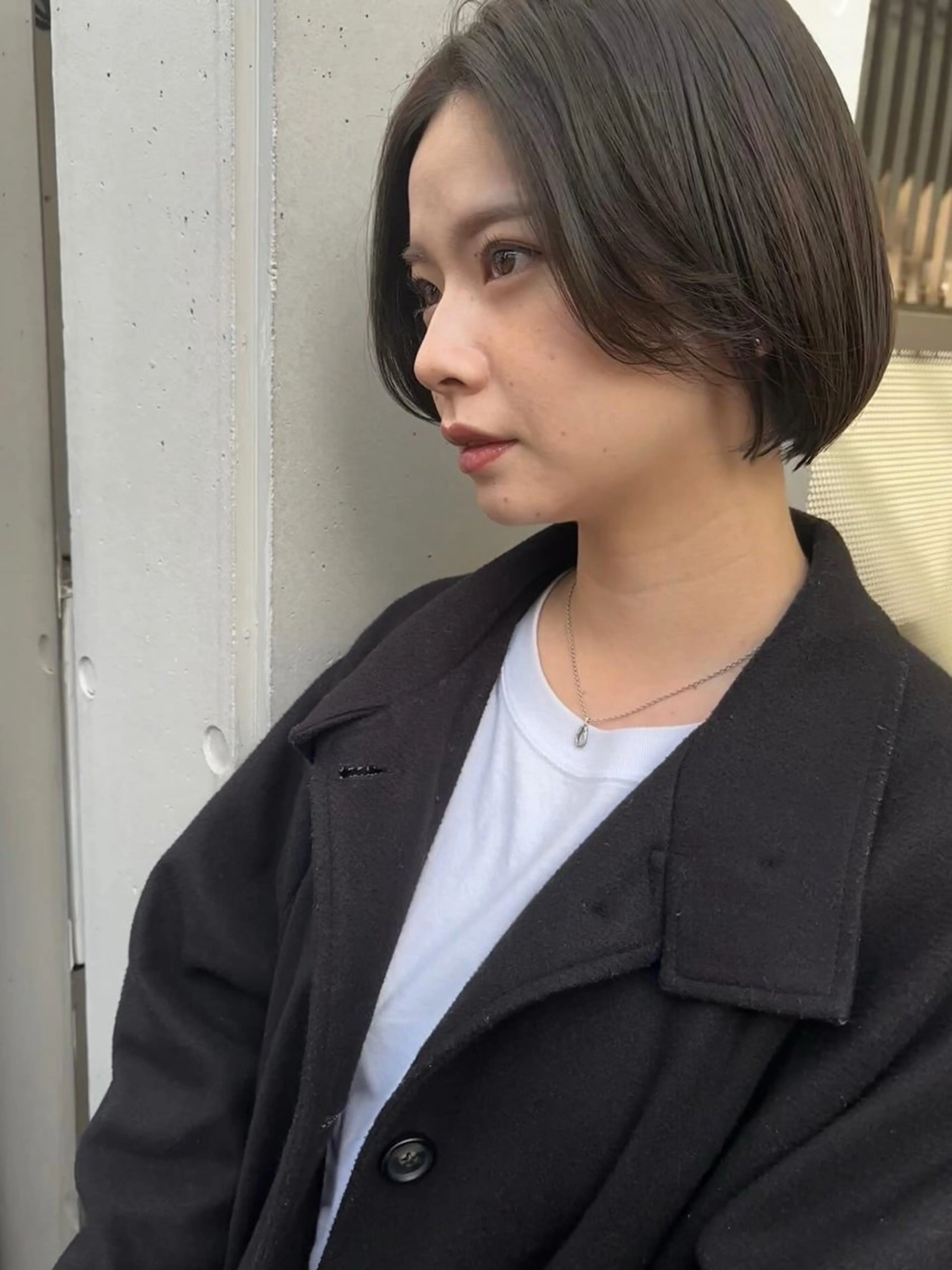 ショート カラー 池田理紗/ bob/メンズカットのヘアスタイル