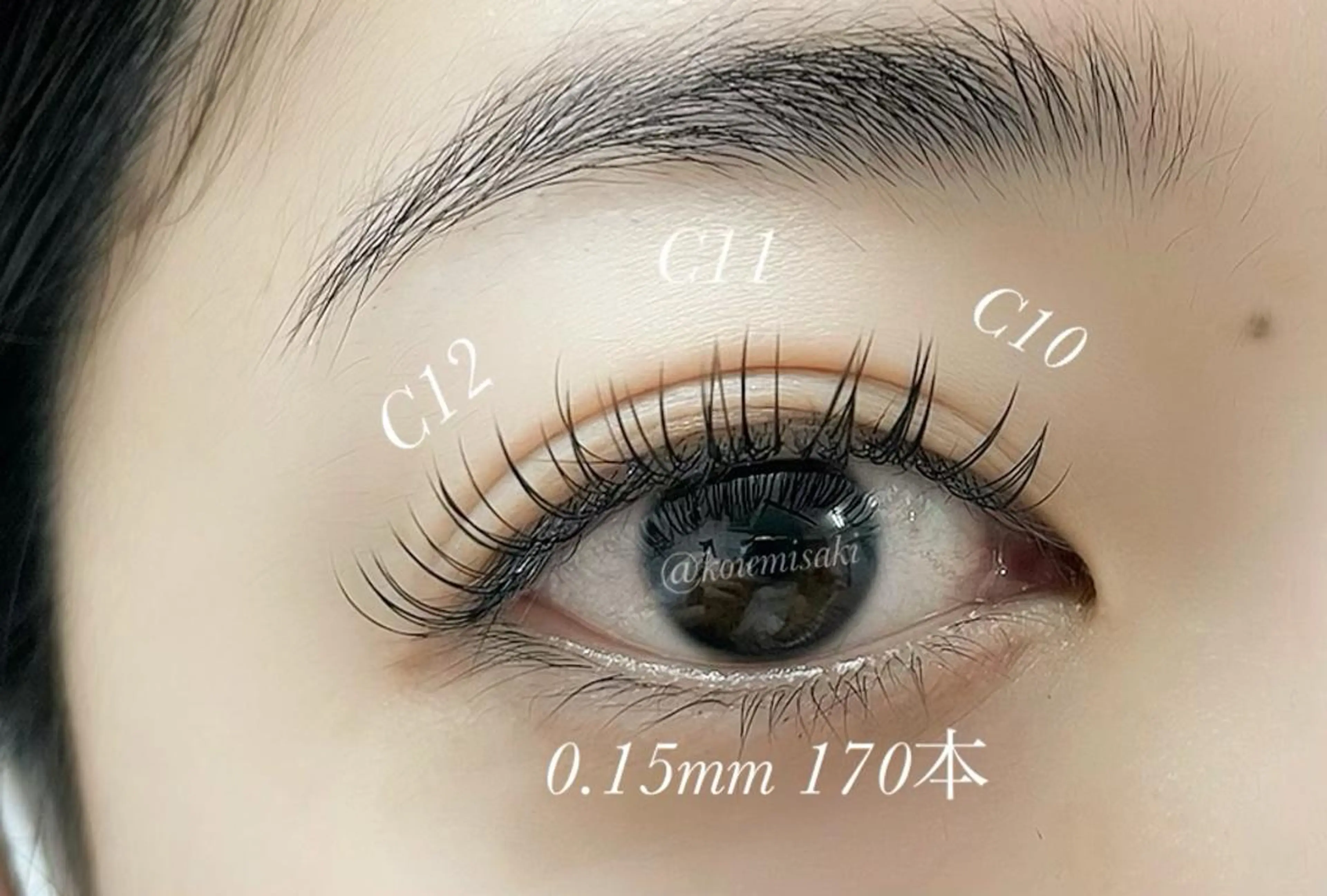 マツエク・マツパ フラットラッシュ hair×eye 🌻Misaki🌻の眉毛・アイブロウイメージ