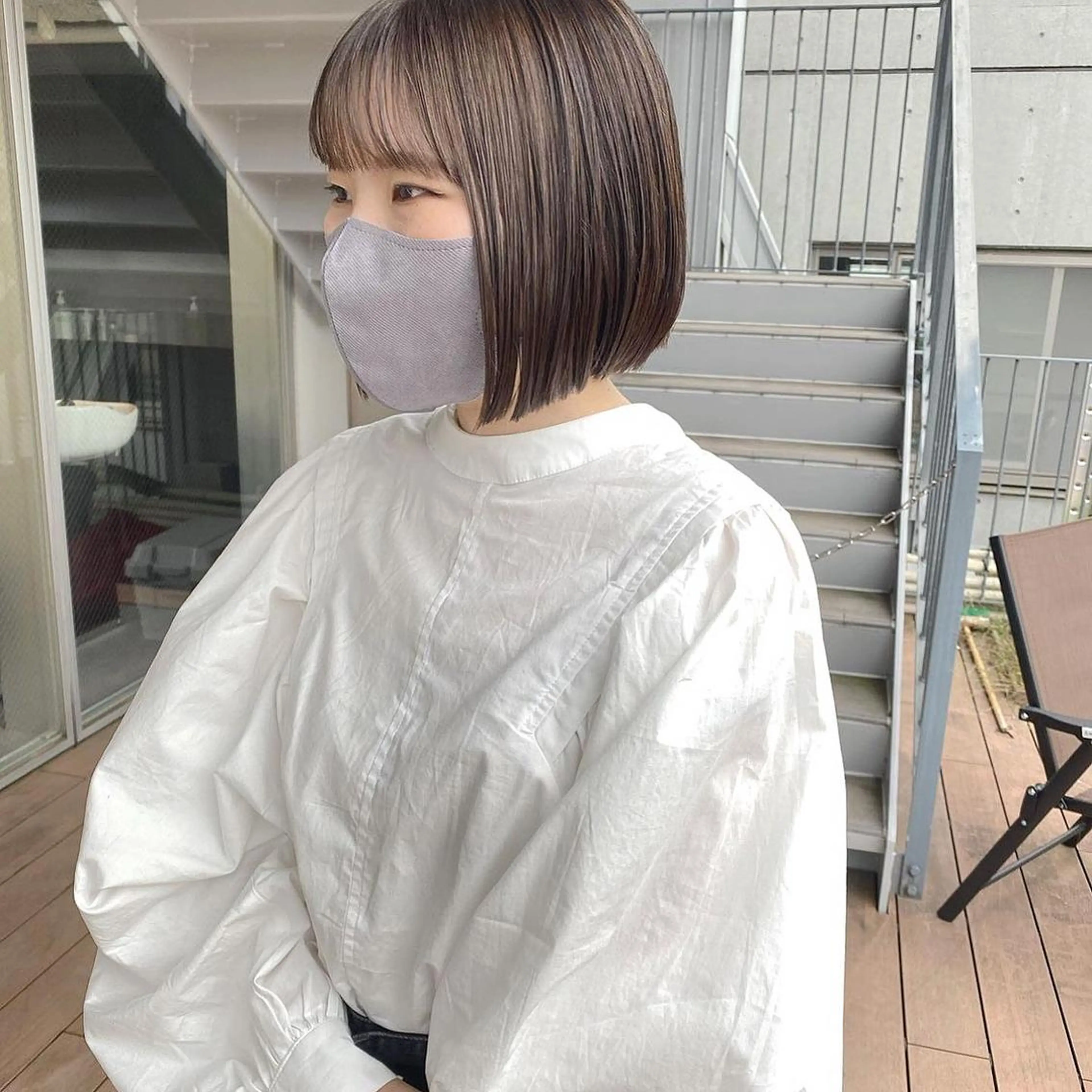 ショート カラー カット ヘアカラー salowin JIYUGAOKA所属・マンツーマン半個室 tamuraのヘアスタイル