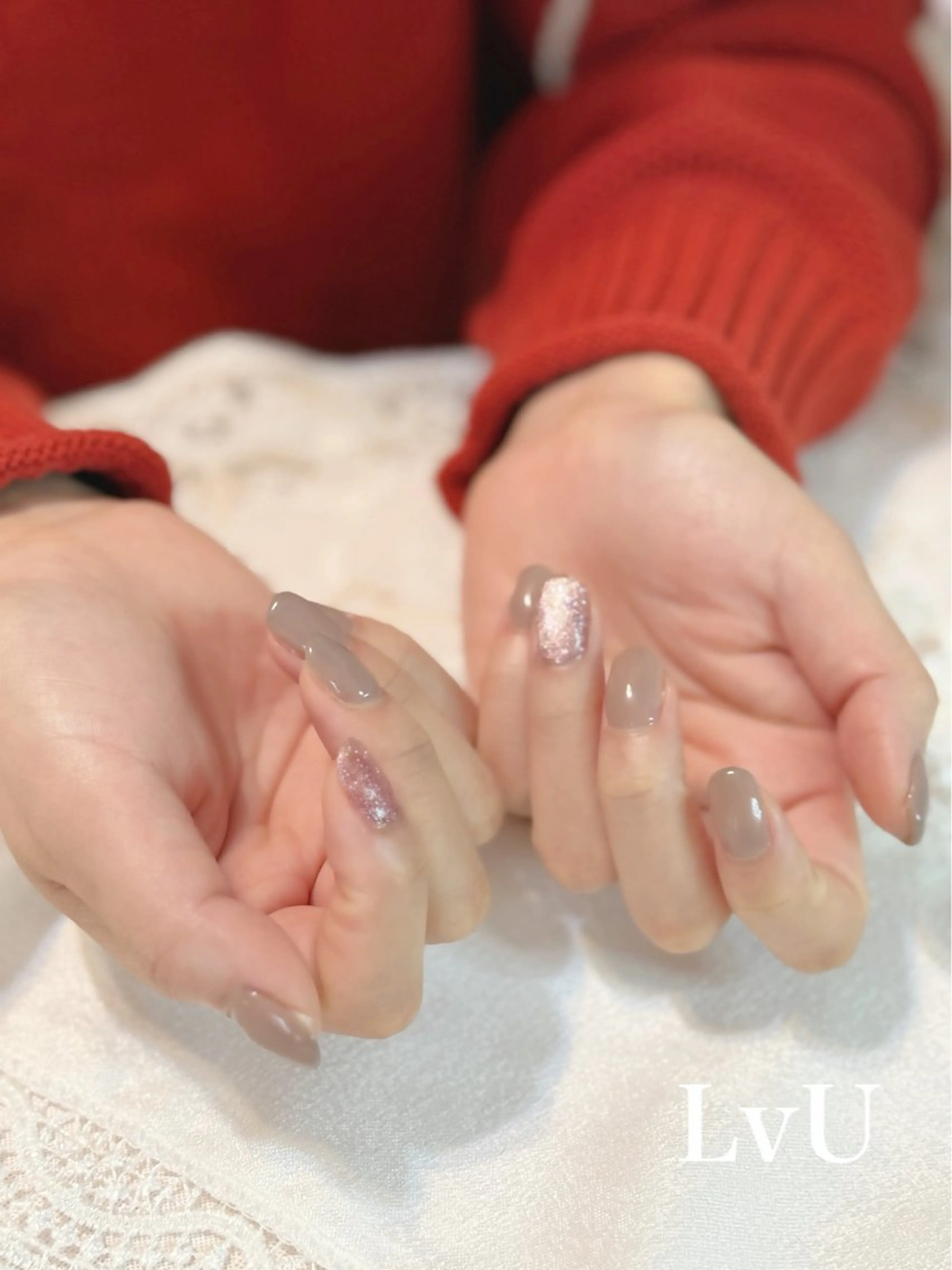 ネイル フラッシュネイル フラッシュマグ ハンドネイル ハンドケア LvU(ラブユー) Asayamaのネイルデザイン