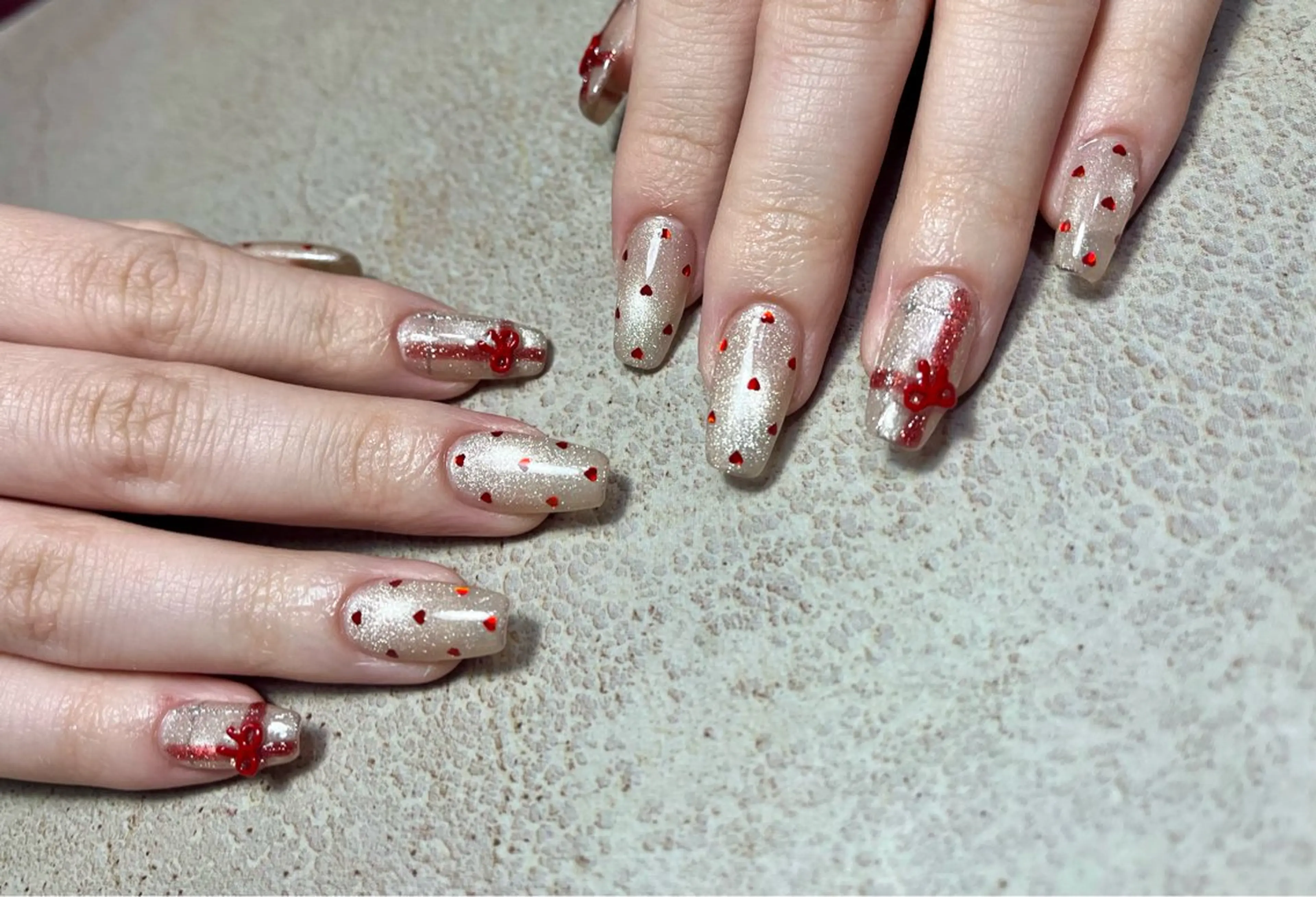 ネイル ハンドネイル goldgleams ちなのネイルデザイン