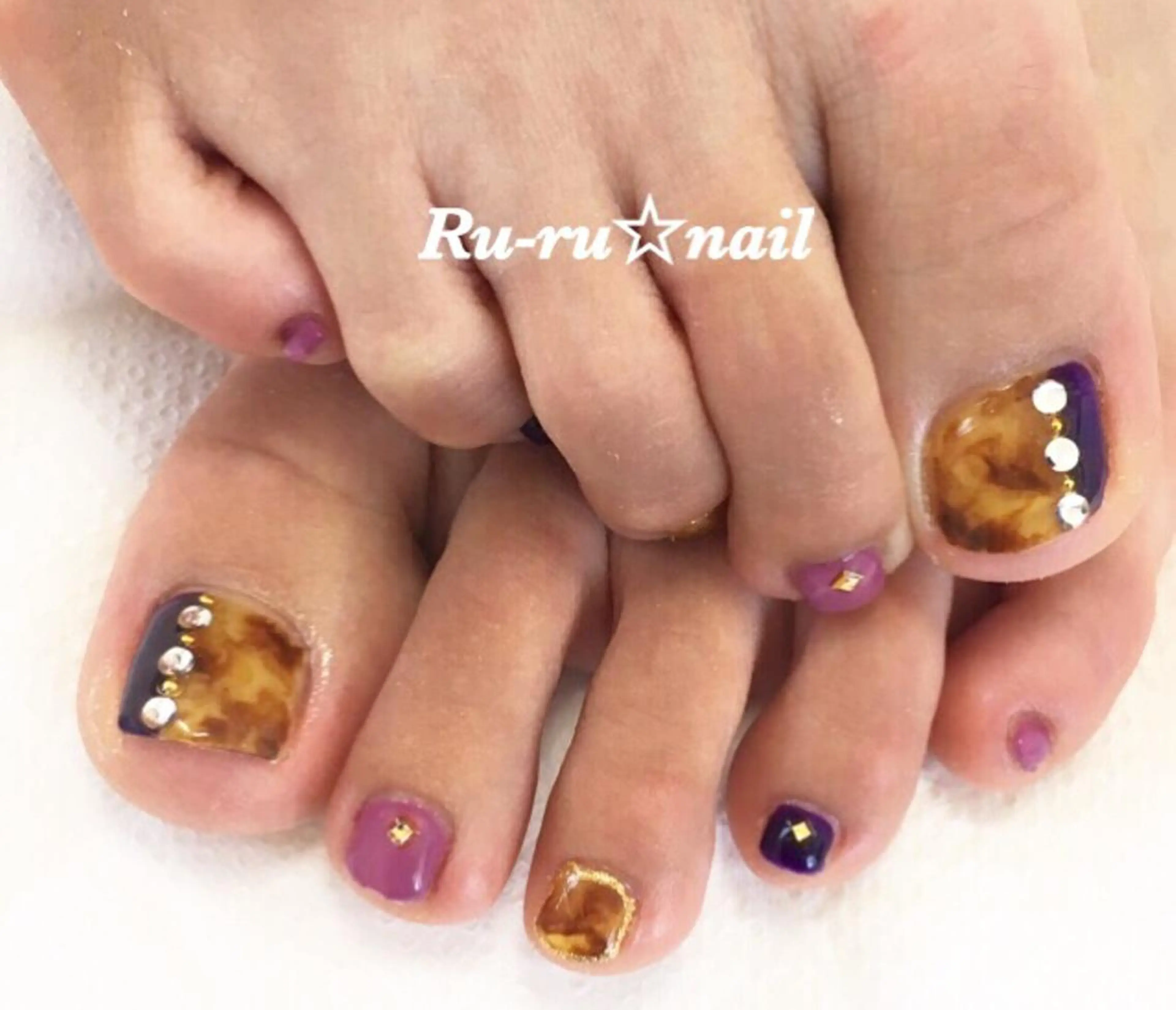 ショート ネイル Ru-ru ☆nailのネイルデザイン