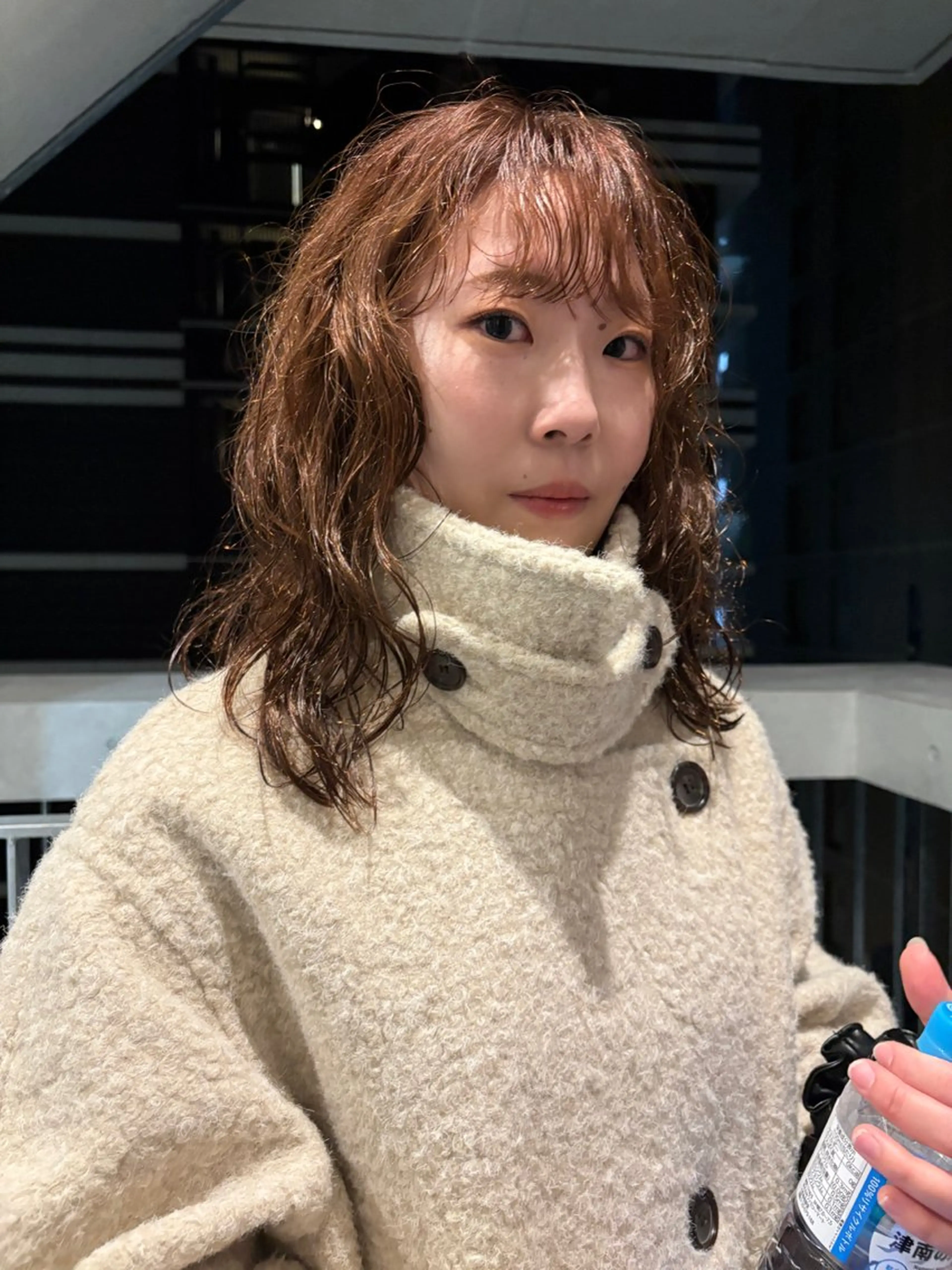 セミロング 薄暮 マツイ　レンのヘアスタイル