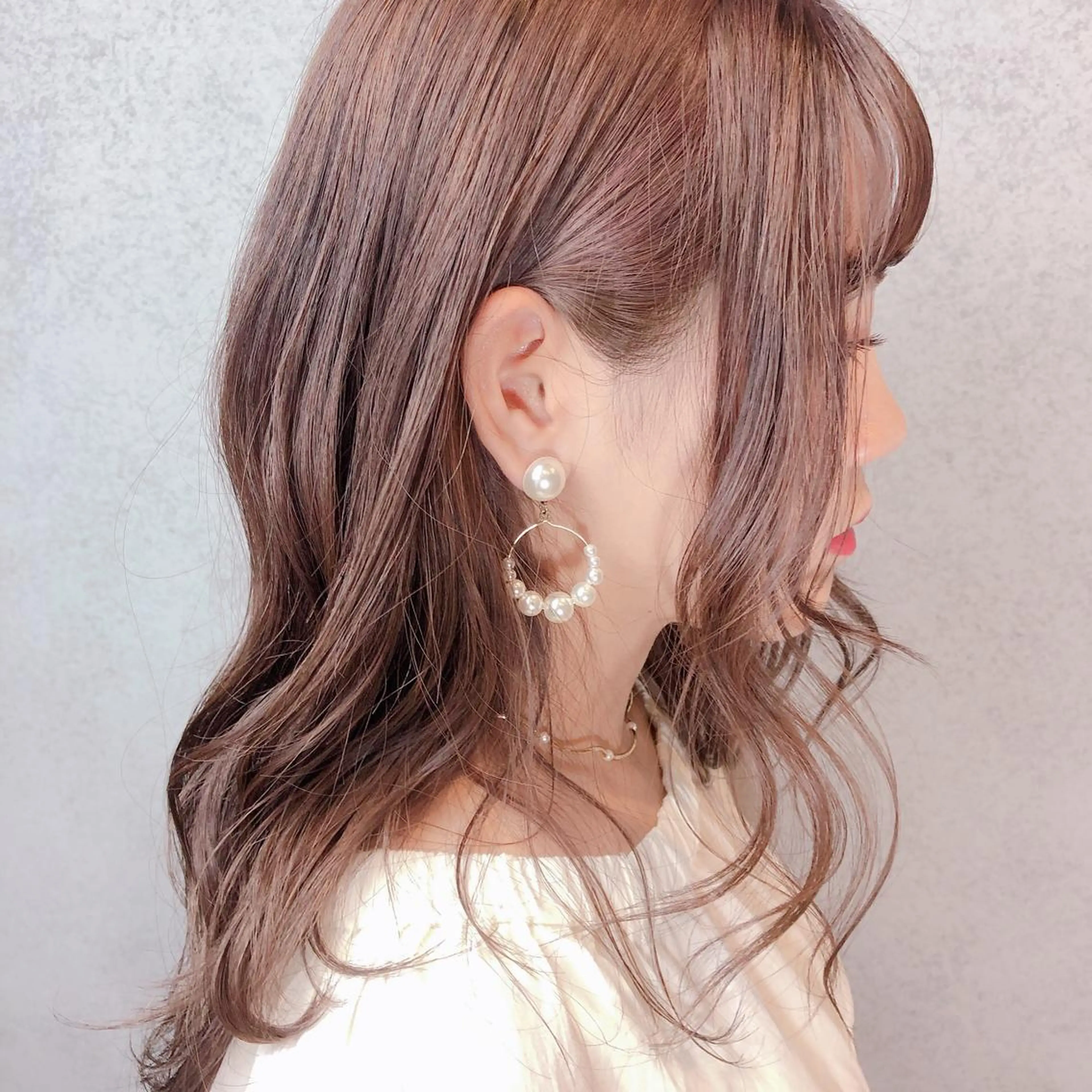 ロング カラー Minami🩵 新宿のヘアスタイル