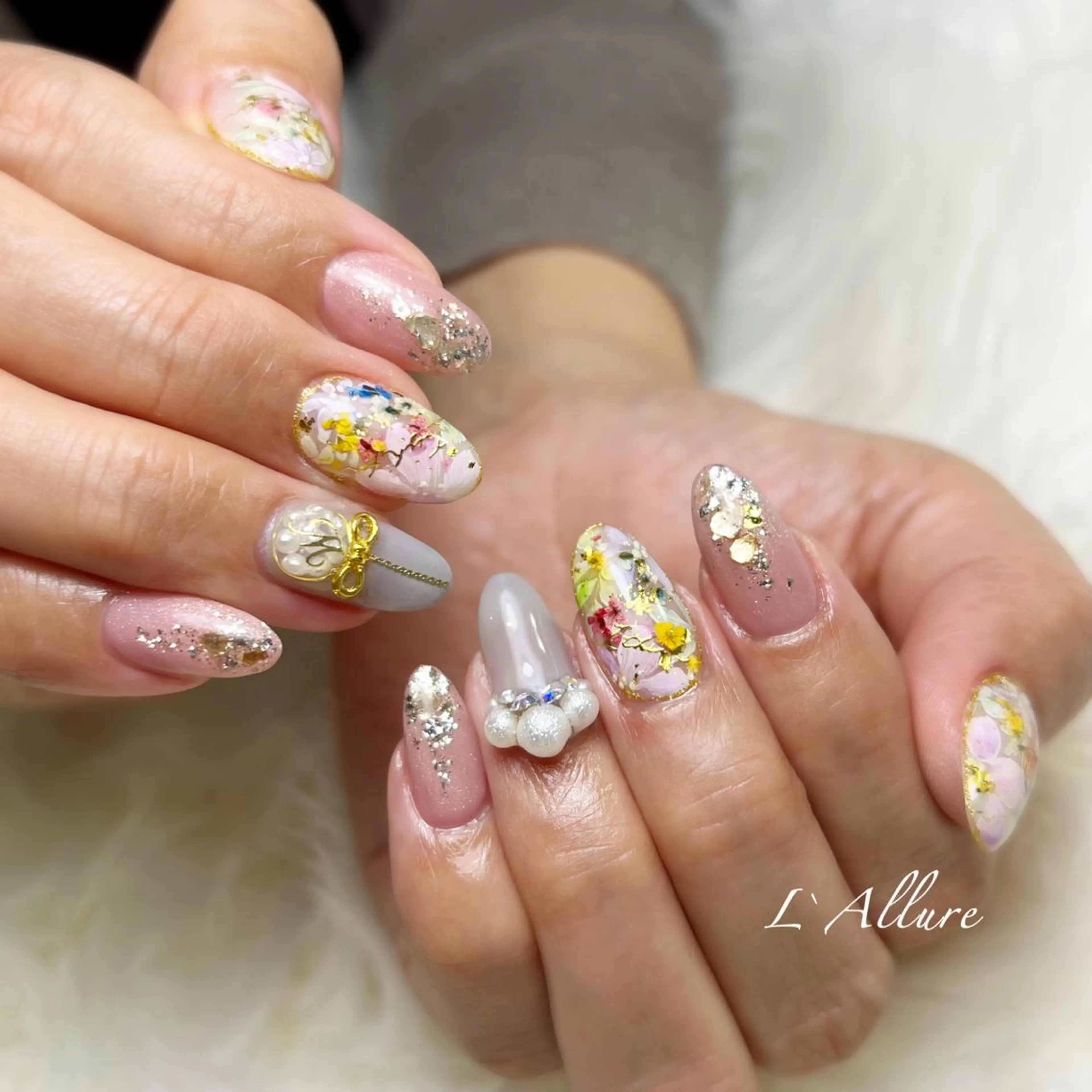 ネイル ハンドネイル Nail Salon L’Allureのネイルデザイン
