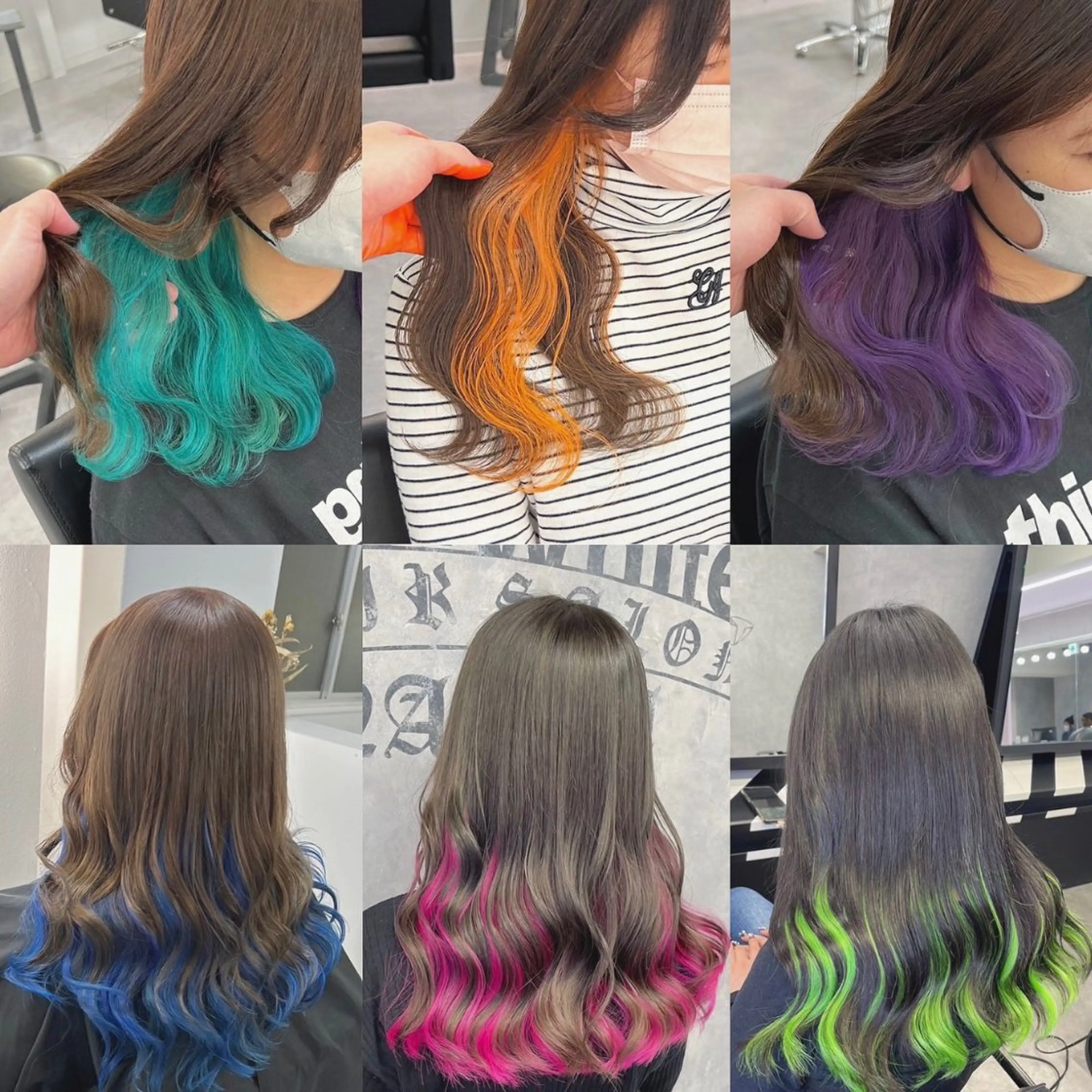 ✨最高級ケアブリーチ使用✨【インナーカラー＋ケアトリートメント】の写真