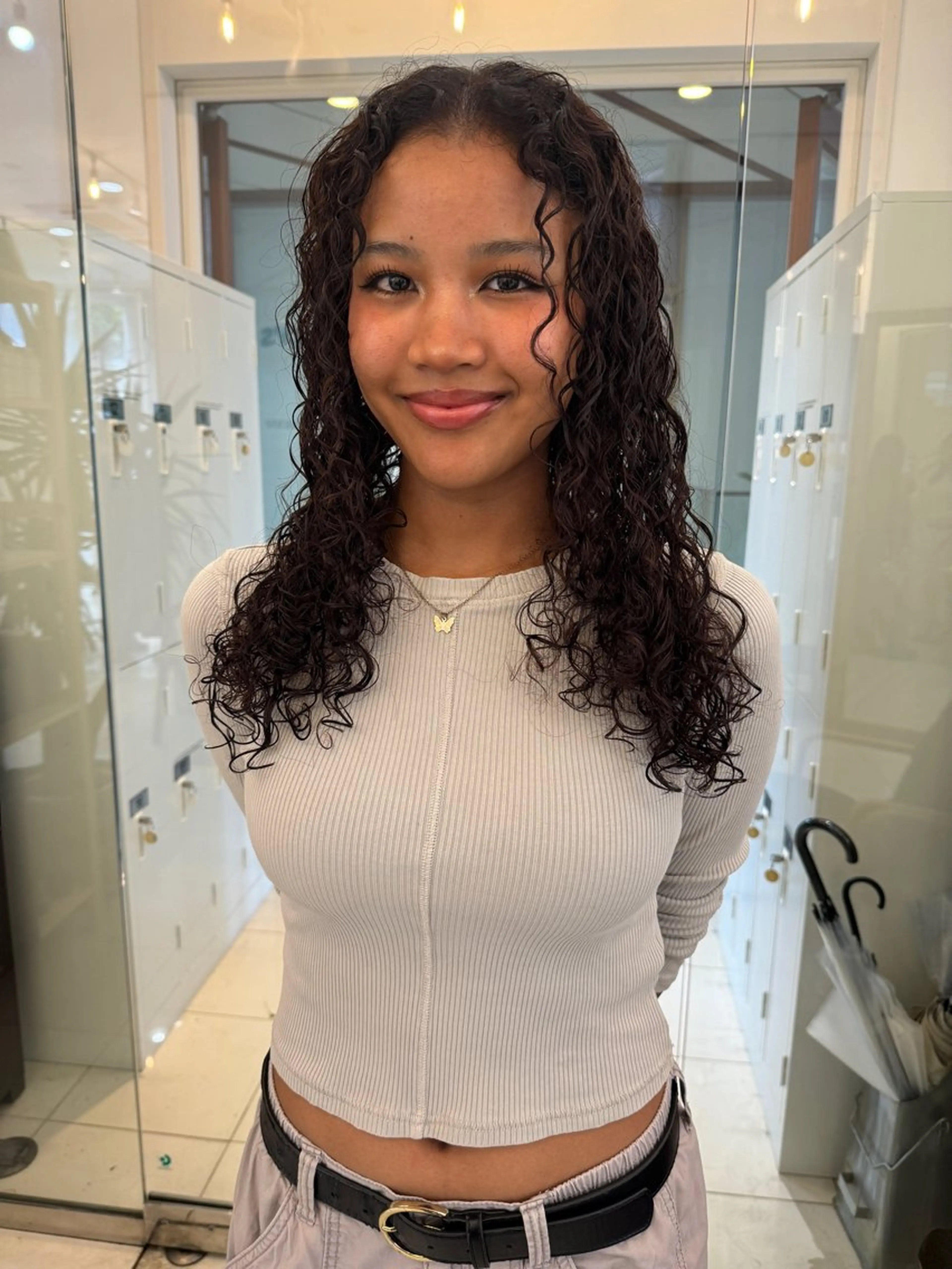 セミロング カラー MEY HAIR所属・🎀海外ヘア/表参道 Satone🎀のヘアスタイル