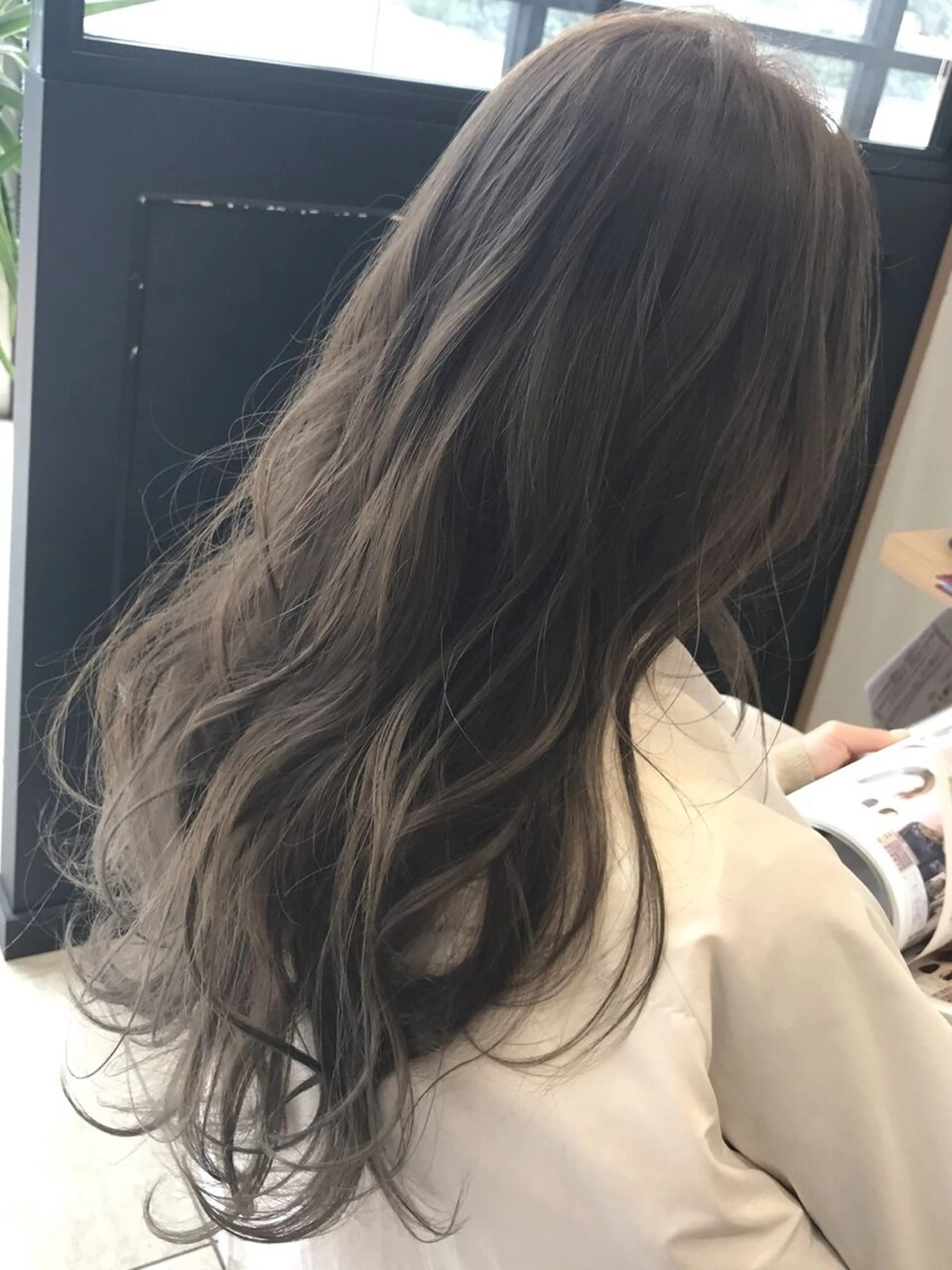 ロング カラー ヘアカラー Marin🫐/ 名駅/レイヤーカットのヘアスタイル