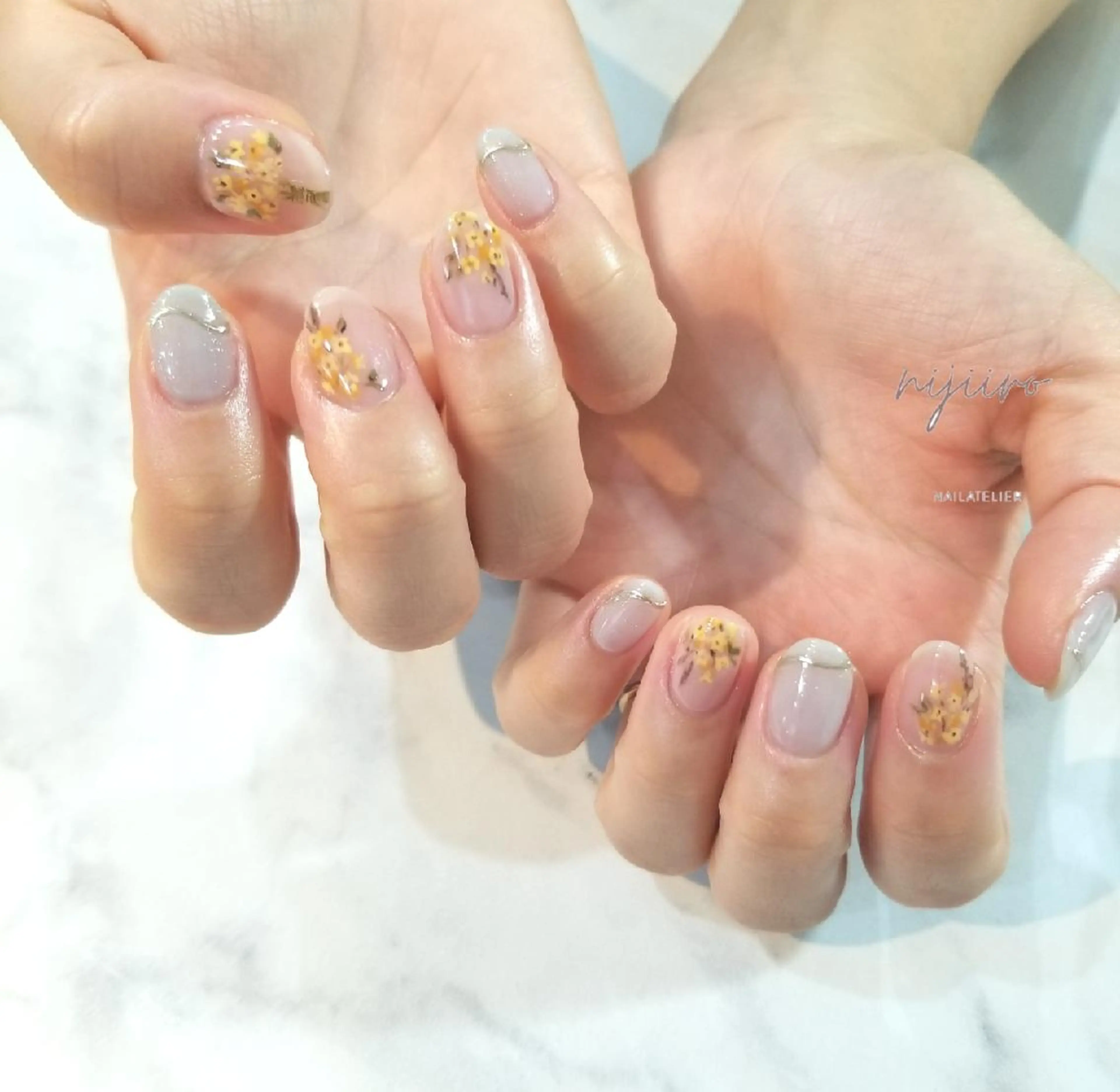 ネイル ハンドネイル nijiiro🌈 サトウのネイルデザイン