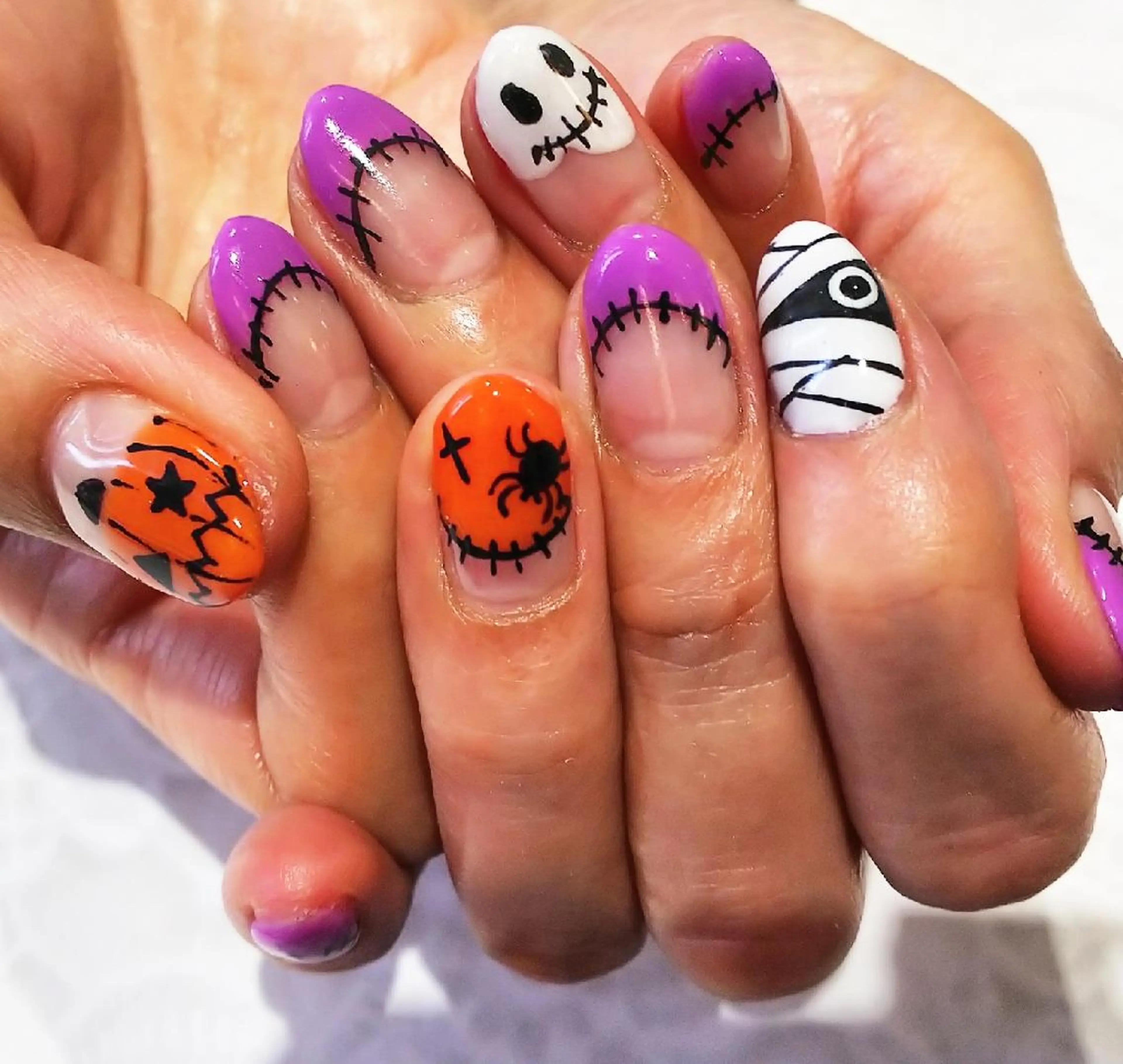 ネイル ハンドネイル Ne naiL ruricoのネイルデザイン