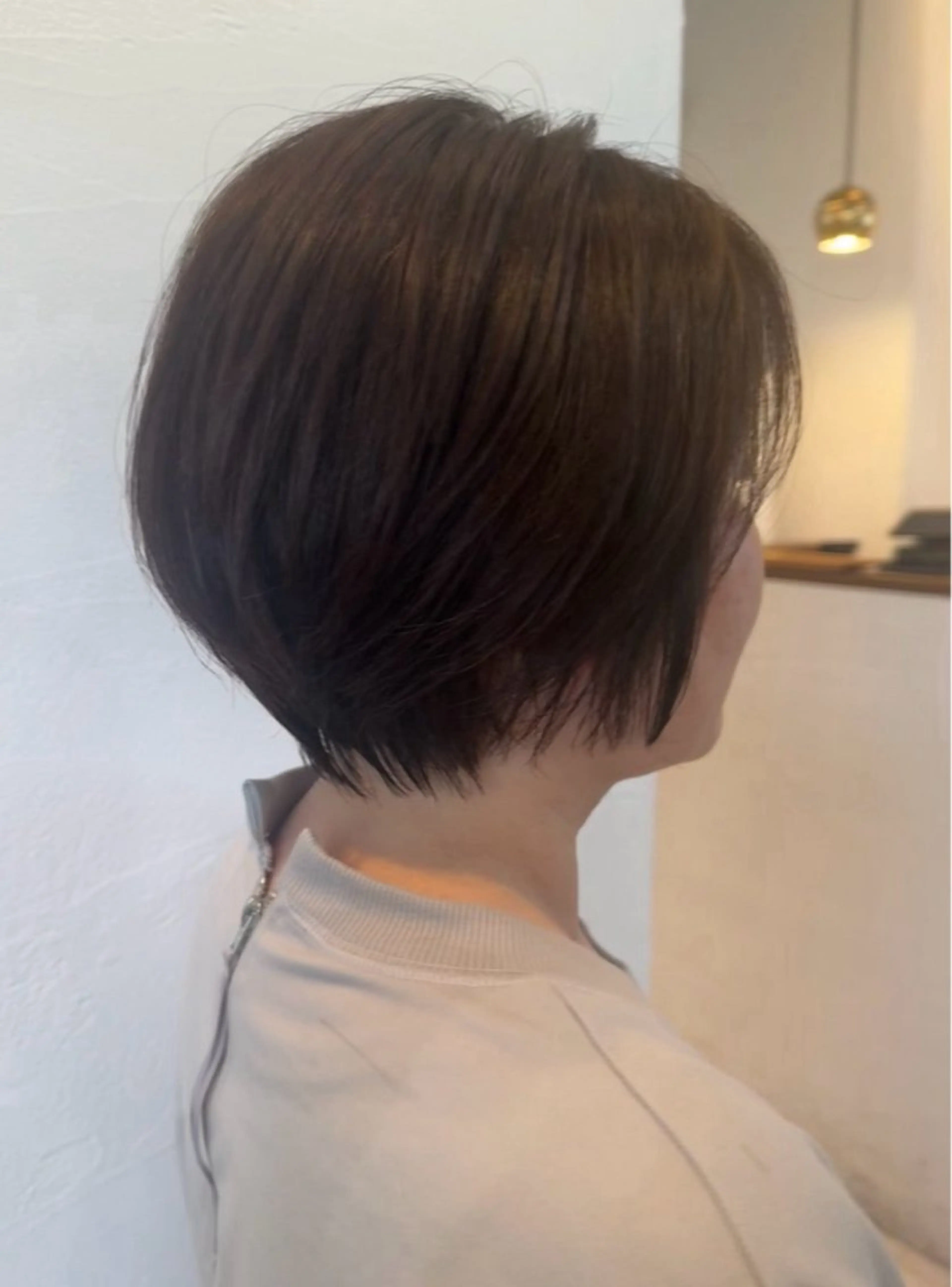 ショート nito.所属・艶カラー 🩵NATSUKIのヘアスタイル