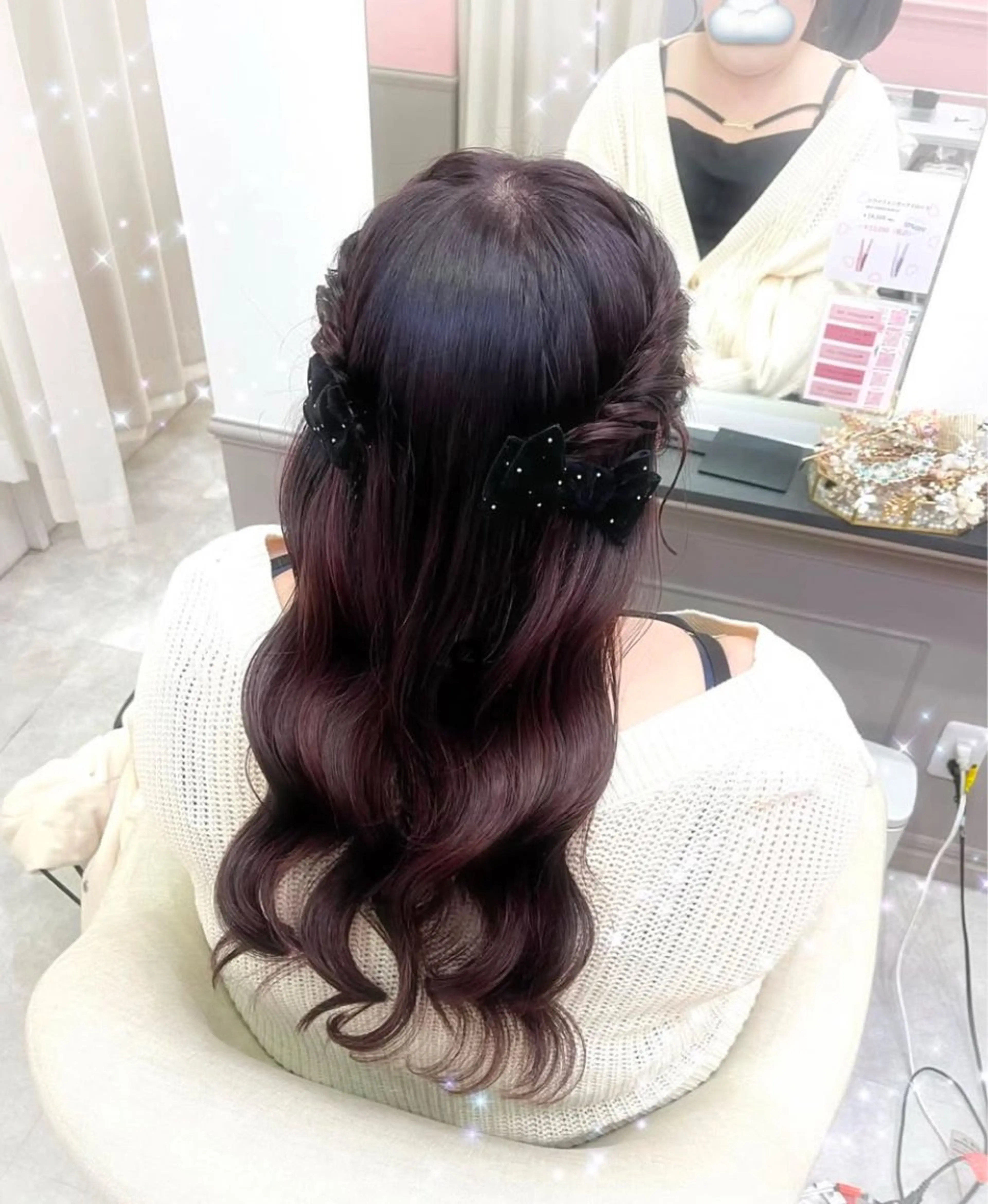 ヘアアレンジ ヘアセット lien eriiのヘアスタイル