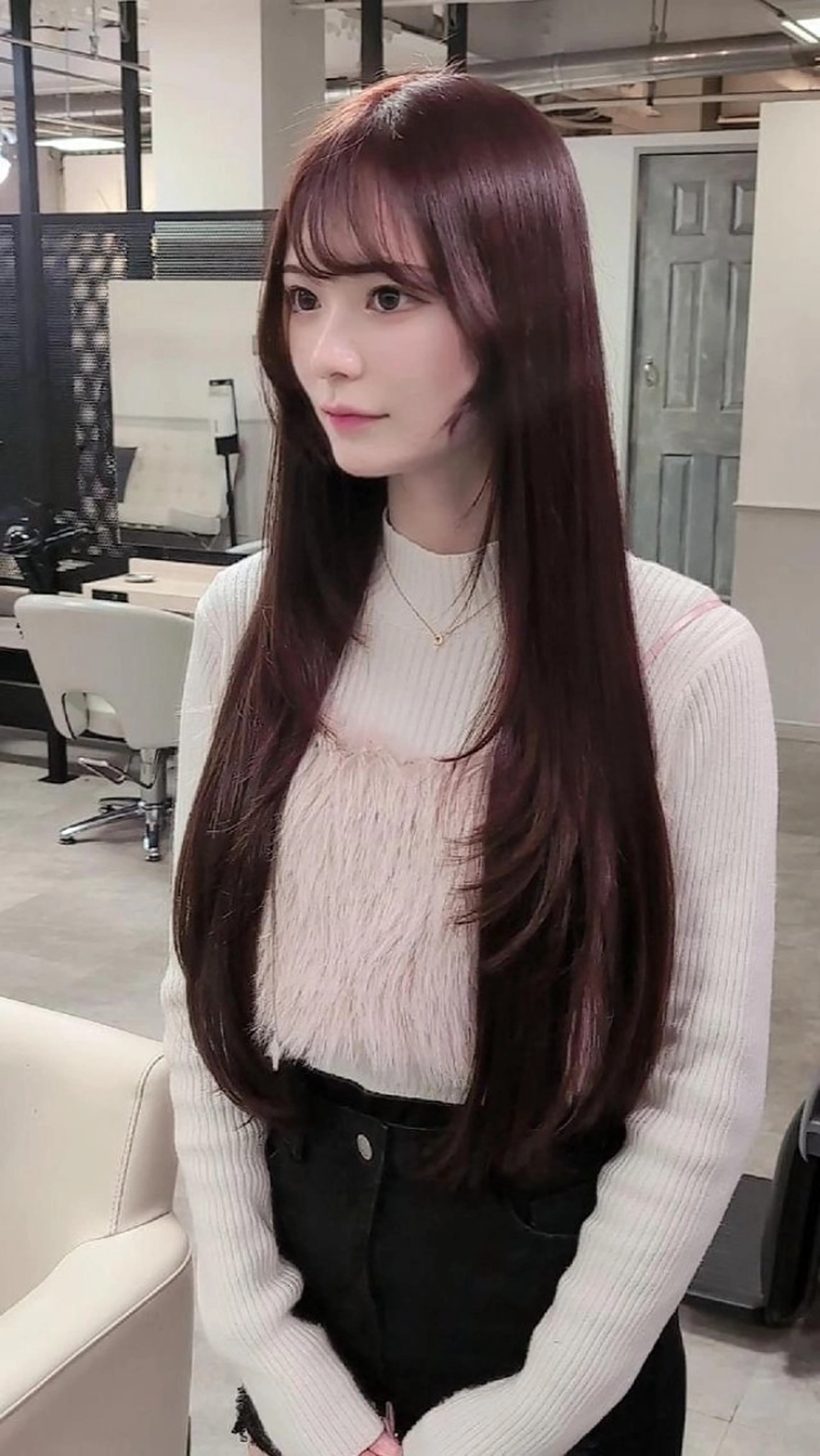 ロング エクステ カット ヘアカラー エクステ ハネエクステ表参道/ 羽エクステSpicaのヘアスタイル