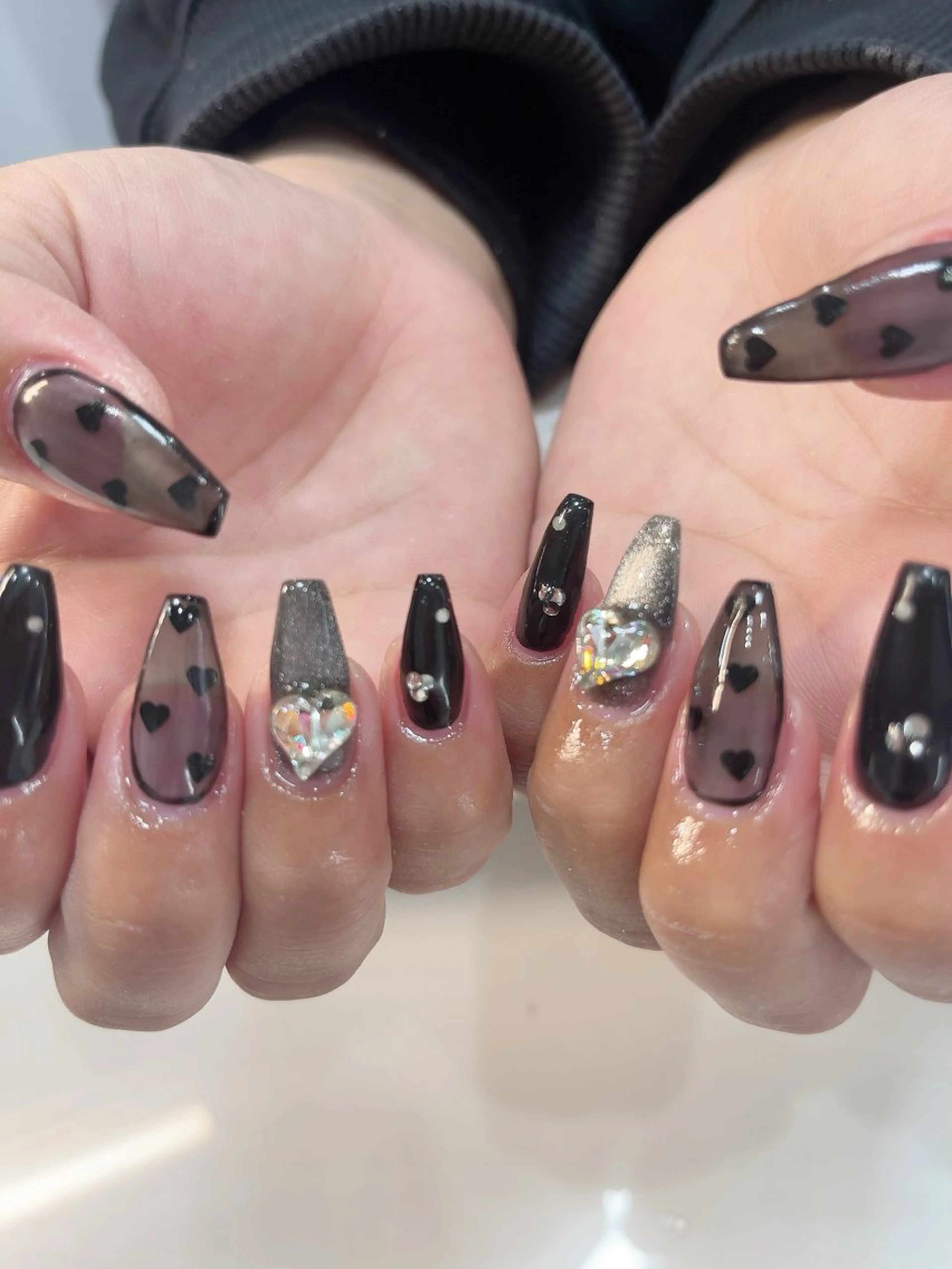 ネイル ハンドネイル 鶴橋wooone nail.rieのネイルデザイン